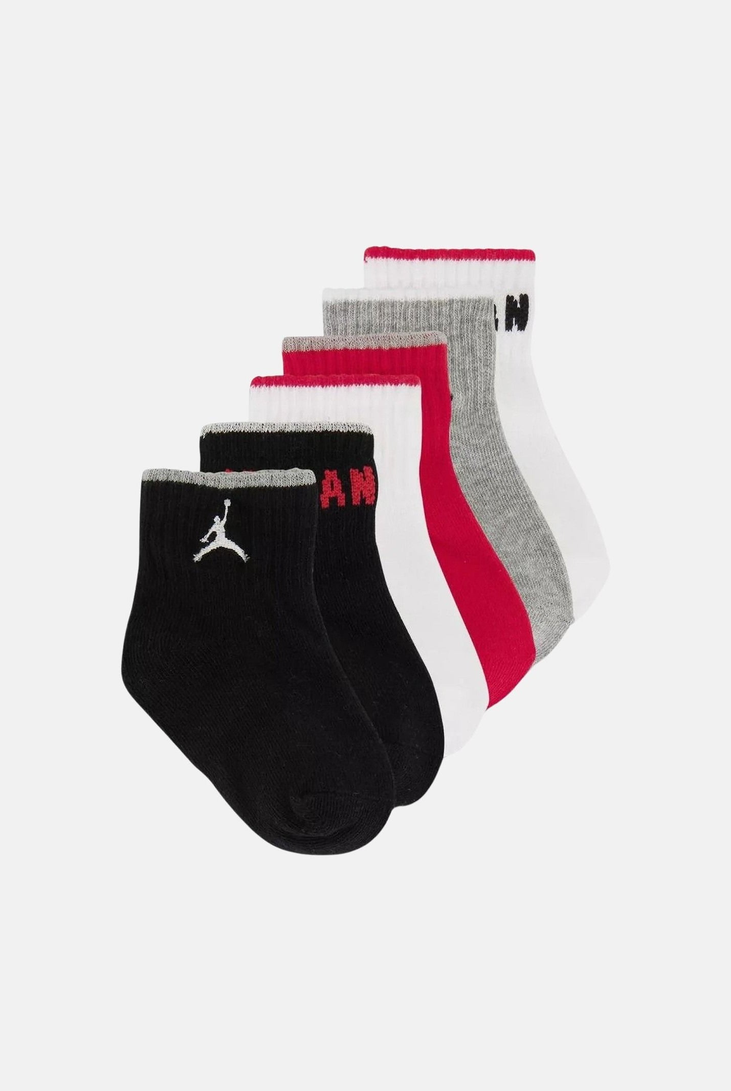 JORDAN Calzini JORDAN LEGACY multicolor da neonato con logo Jumpman NJ0362 R78 JORDAN