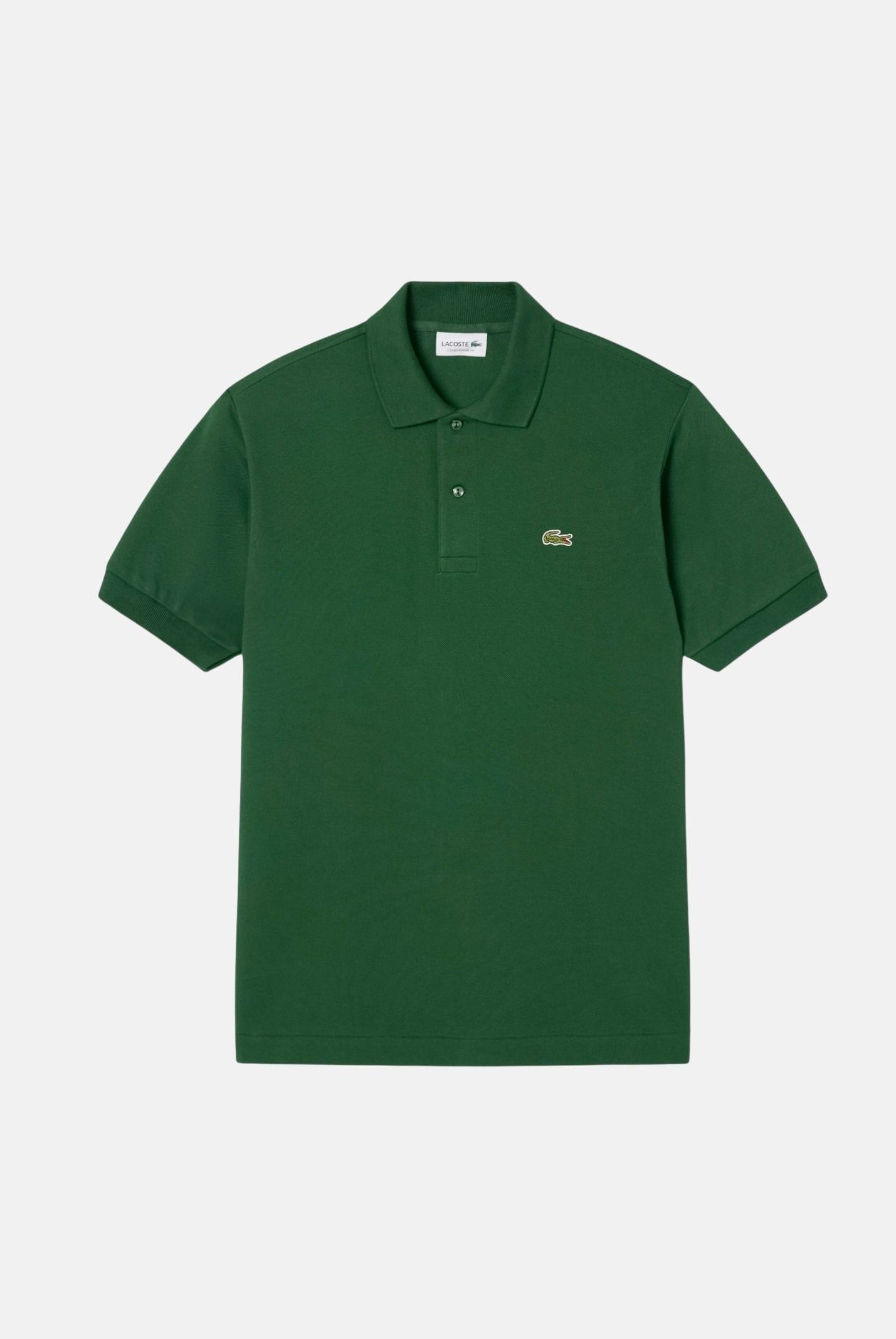 LACOSTE Polo verde per uomo e donna con patch logo coccodirllo 1212 132 LACOSTE