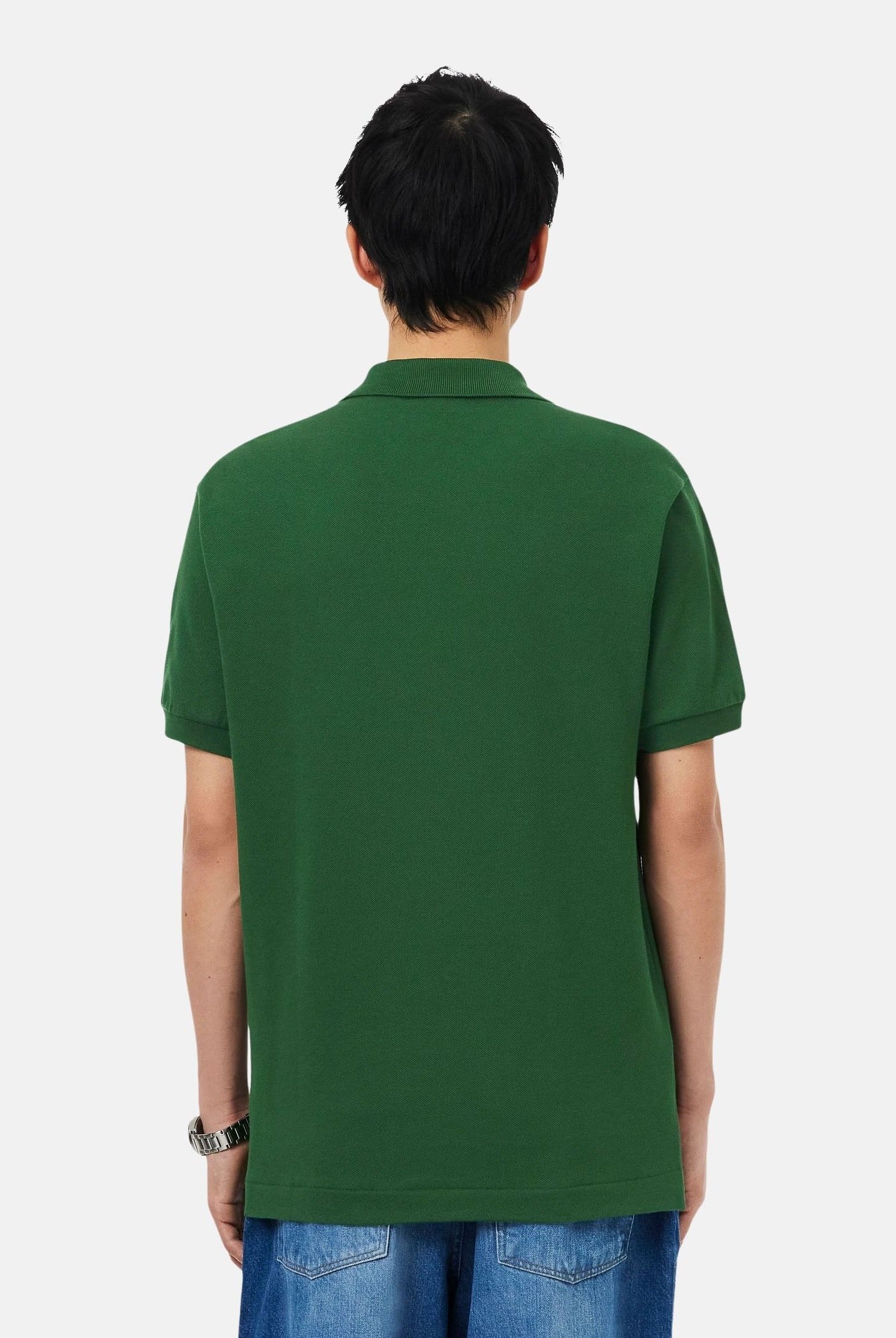 LACOSTE Polo verde per uomo e donna con patch logo coccodirllo 1212 132 LACOSTE