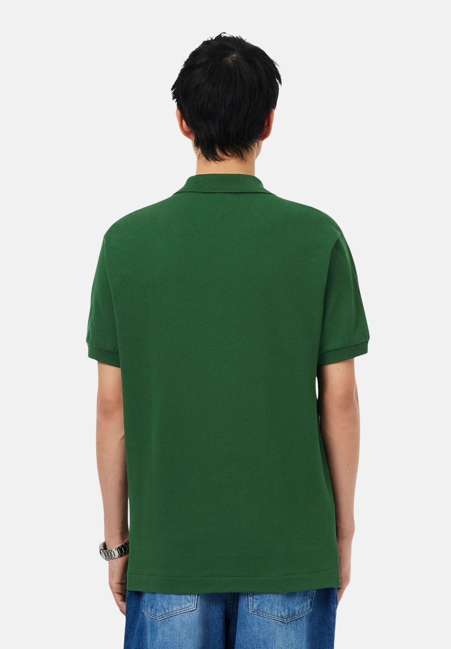 LACOSTE Polo verde per uomo e donna con patch logo coccodirllo 1212 132 LACOSTE