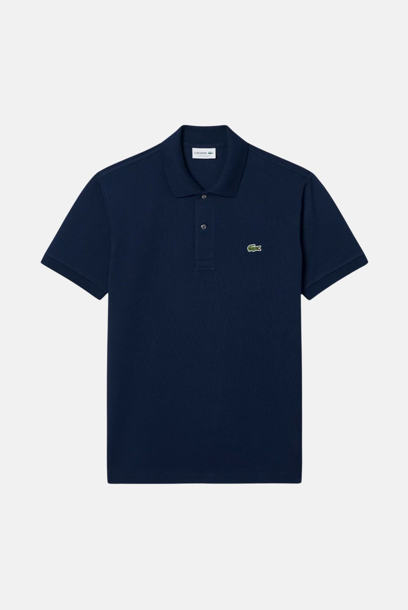 LACOSTE Polo blu per uomo e donna con patch logo coccodirllo 1212 166 LACOSTE