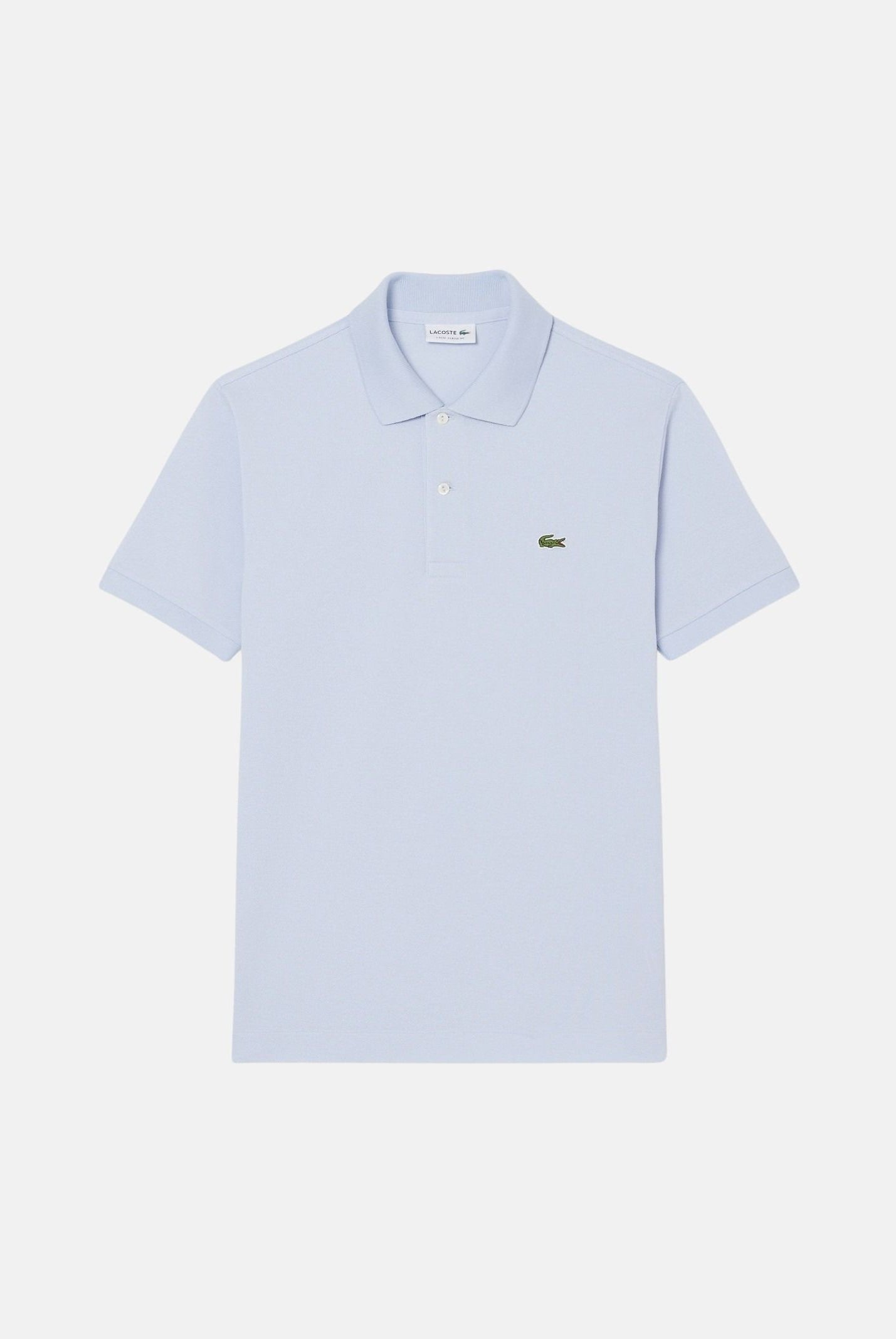 LACOSTE Polo azzurra per uomo e donna con patch logo coccodirllo 1212 J2G LACOSTE
