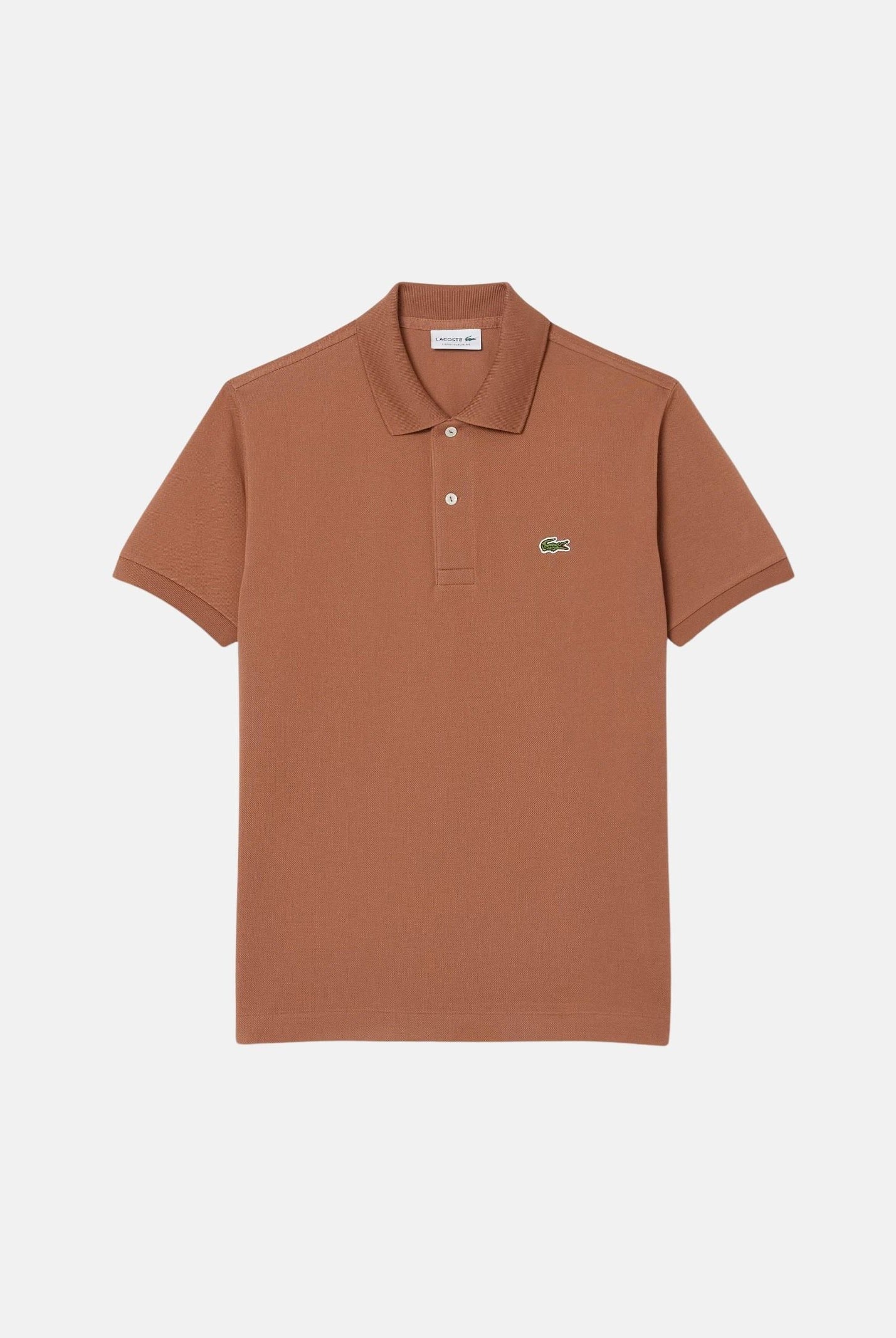 LACOSTE Polo cuoio per uomo e donna con patch logo coccodirllo 1212 LFA LACOSTE