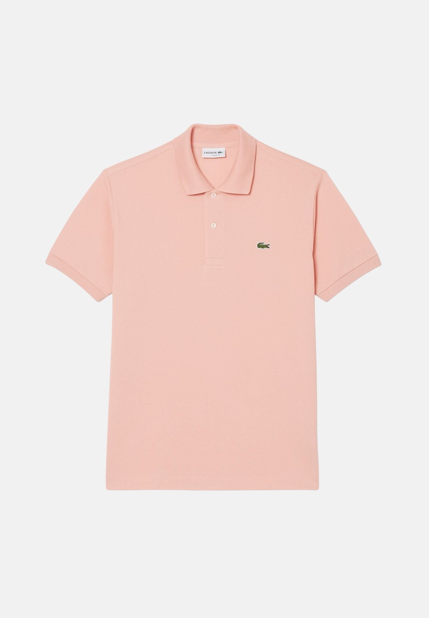 LACOSTE Polo salmone per uomo e donna caratterizzata da patch logo coccodirllo 1212 UI2 LACOSTE