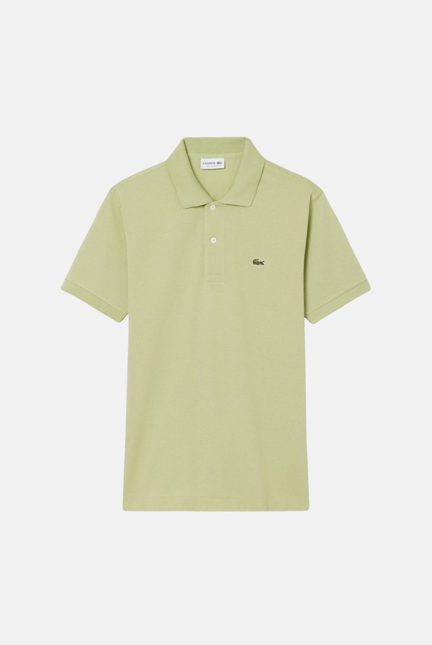 LACOSTE Polo verde chiaro per uomo e donna caratterizzata da patch logo coccodirllo 1212 UYB LACOSTE