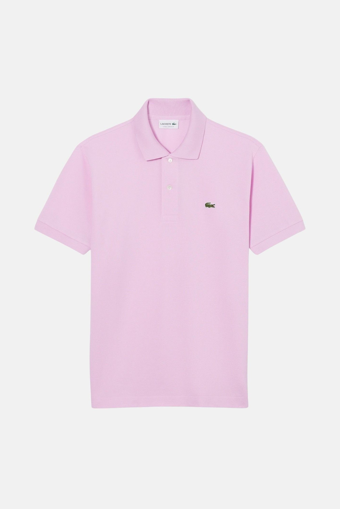 LACOSTE Polo rosa per uomo e donna con patch logo coccodirllo 1212 Z4H LACOSTE
