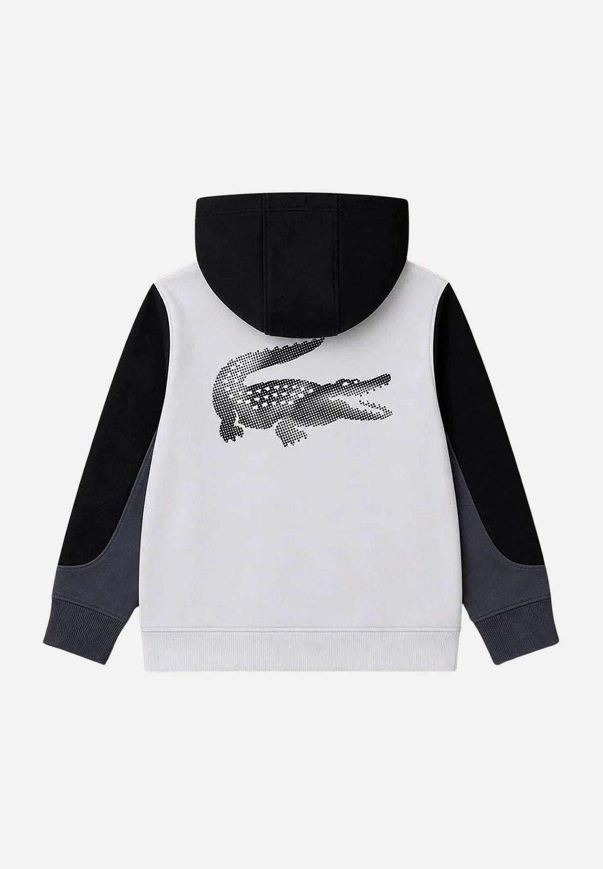 LACOSTE Felpa con cappuccio multicolor per bambino e bambina con inserti cromatici a contrasto. 847924 K96 LACOSTE