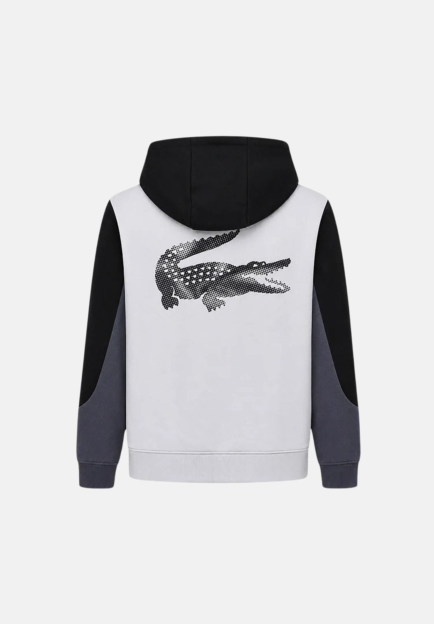 LACOSTE Felpa con cappuccio multicolor per bambino e bambina con inserti cromatici a contrasto. 947924 K96 LACOSTE