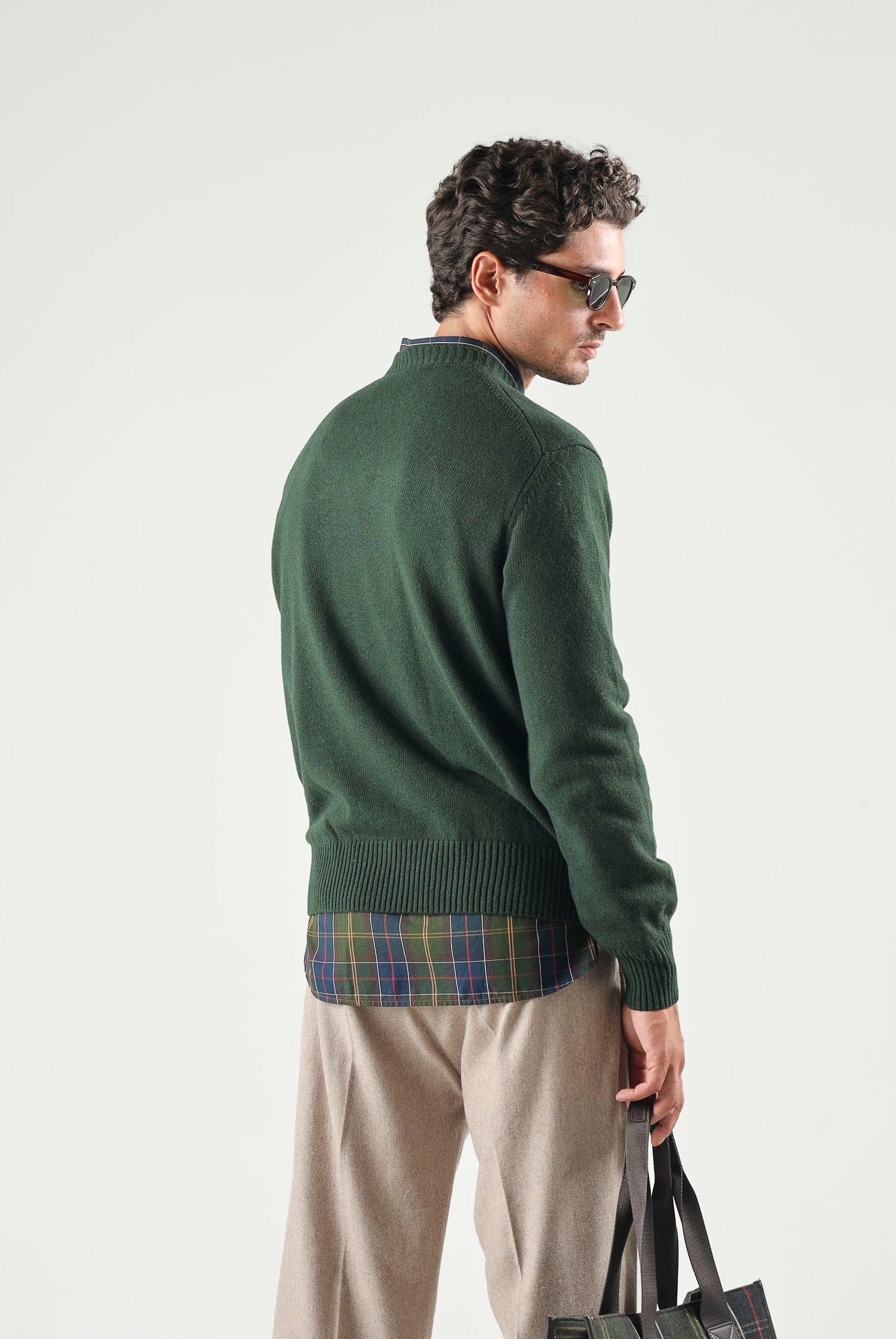Maglia girocollo regular fit autunno inverno AH2916 YZP LACOSTE