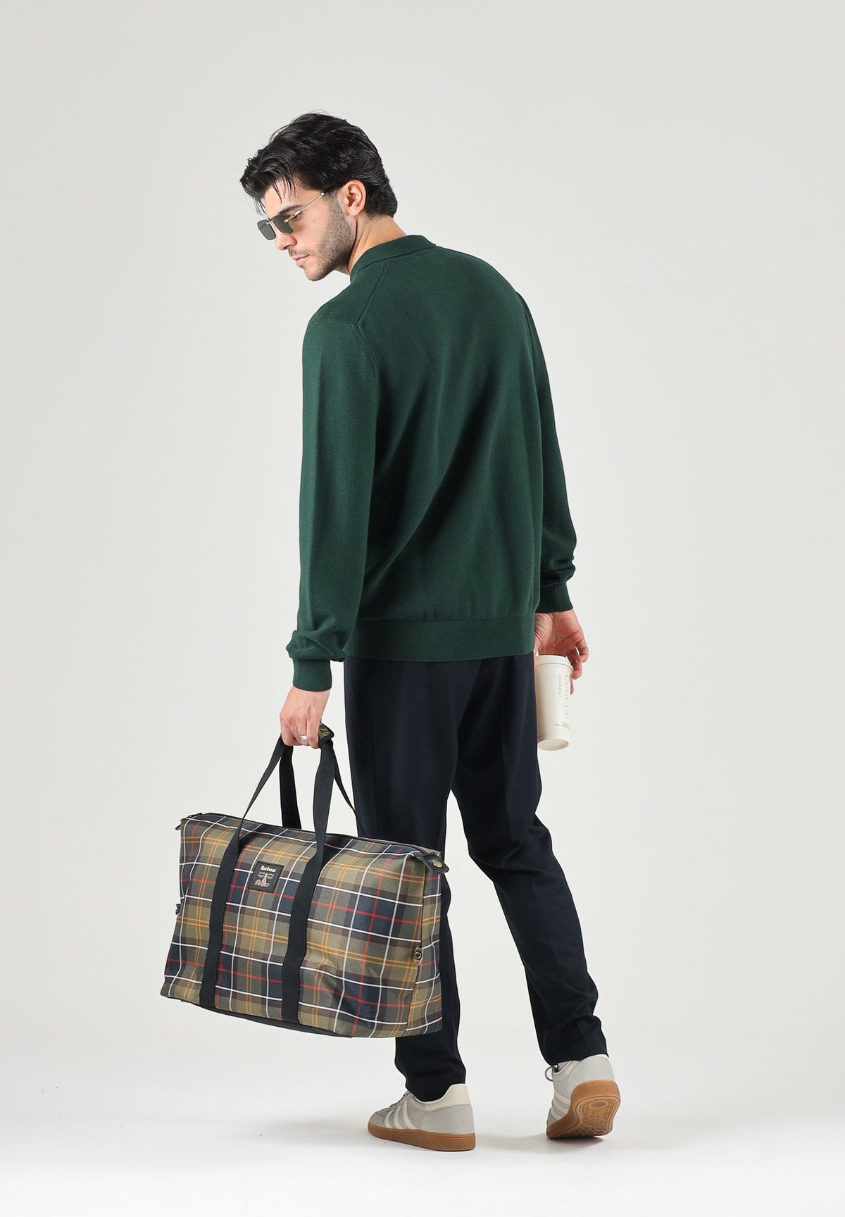 LACOSTE Polo manica lunga verde da uomo con colletto classico AH9904 YZP LACOSTE