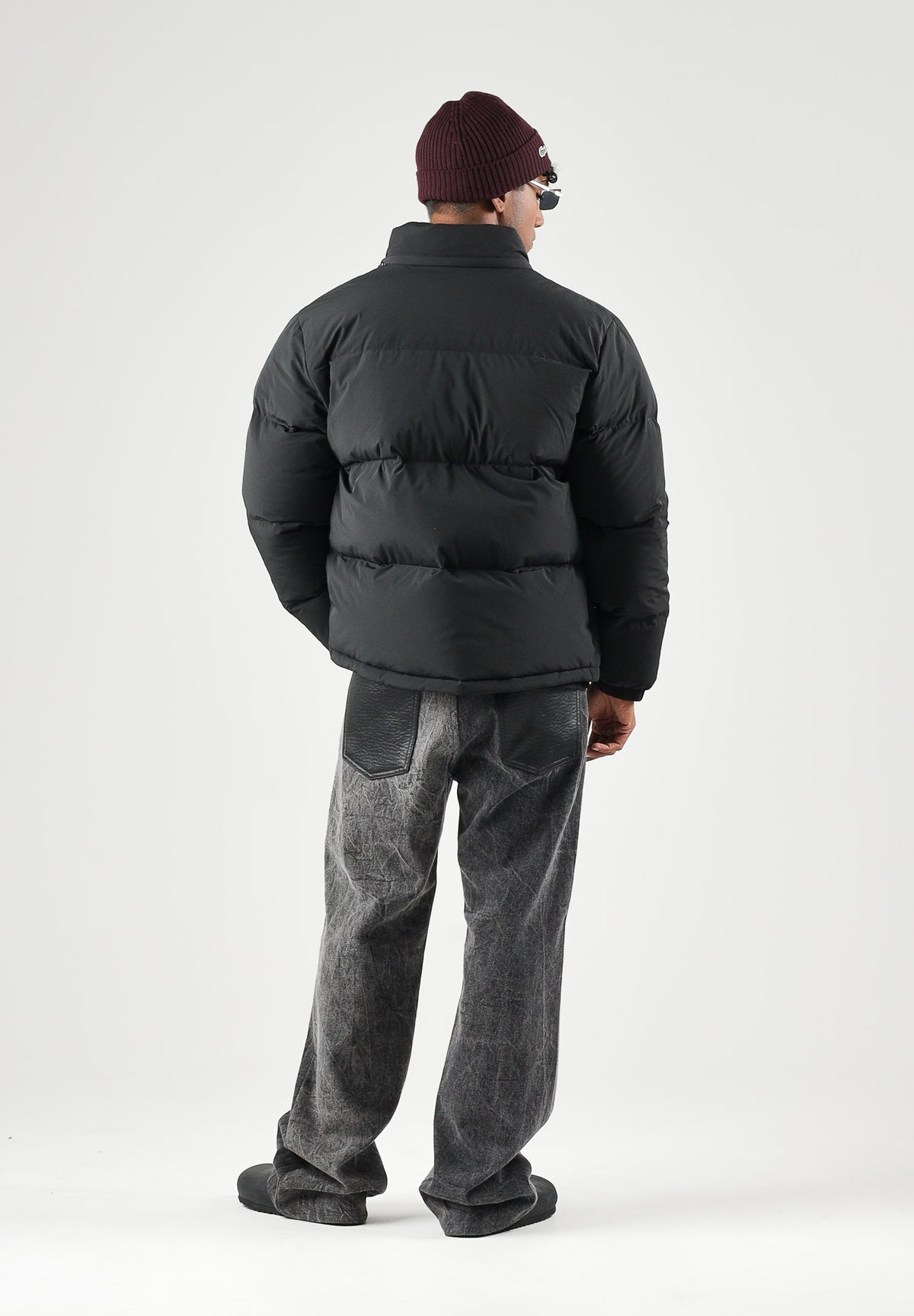 LACOSTE Piumino WATER-REPELLENT nero da uomo con trapuntatura imbottita BH5154 031 LACOSTE