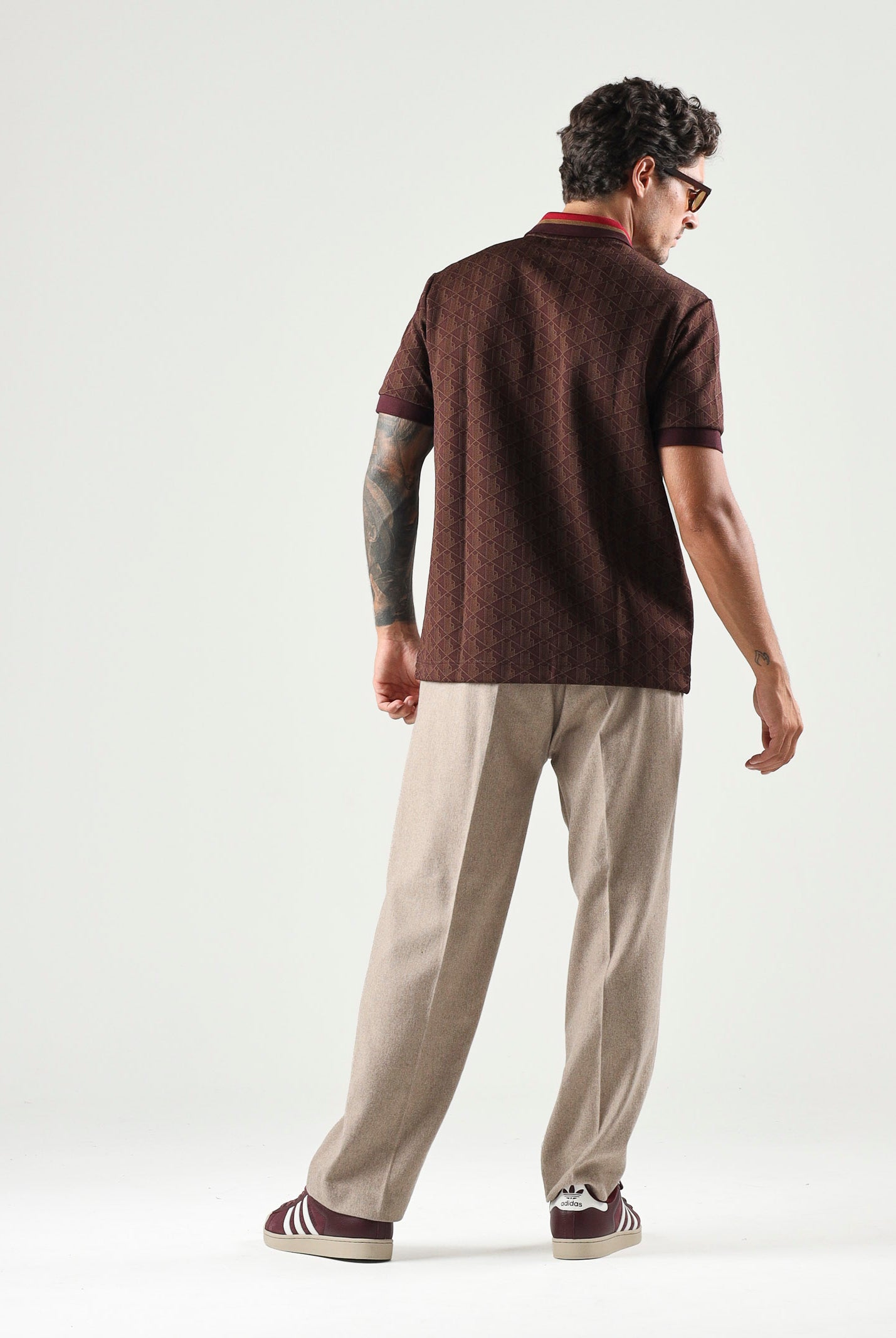 Polo manica corta regular fit autunno inverno DH1417 WD9 LACOSTE