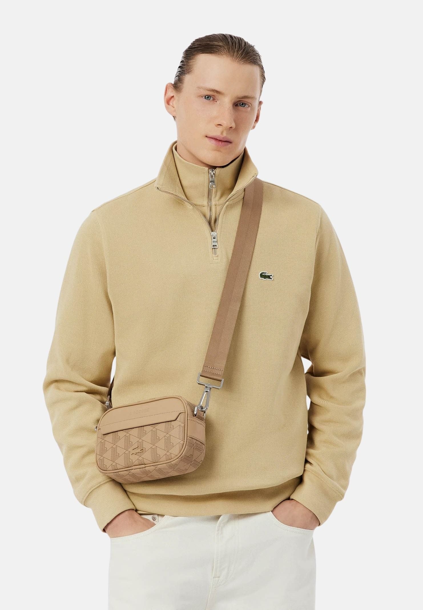 LACOSTE Borsello The Blend beige da uomo NH3650 R59 LACOSTE