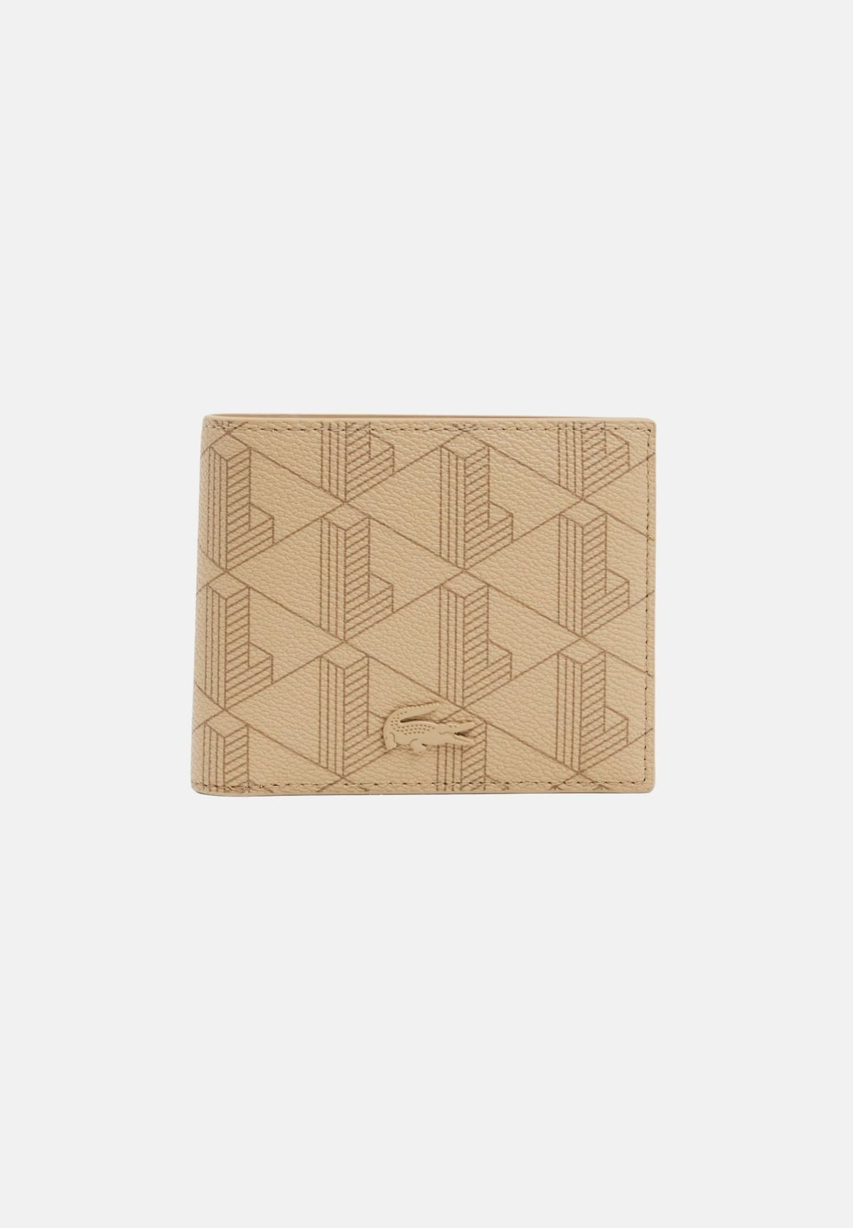 LACOSTE Portafoglio The Blend beige da uomo NH3697 R59 LACOSTE