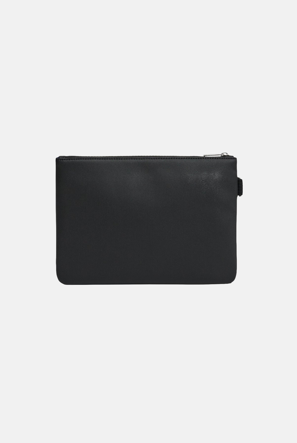 LACOSTE Pochette THE BLEND POUCH nera da uomo con chiusura a zip, cinturino da polso NH5082 000 LACOSTE