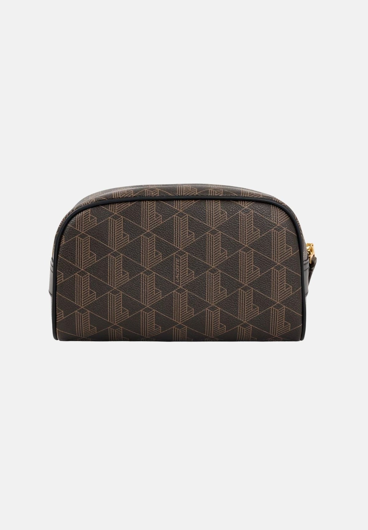 LACOSTE Pochette THE BLEND MONO SLATE marrone da uomo con stampa monogram NU5418 T93 LACOSTE