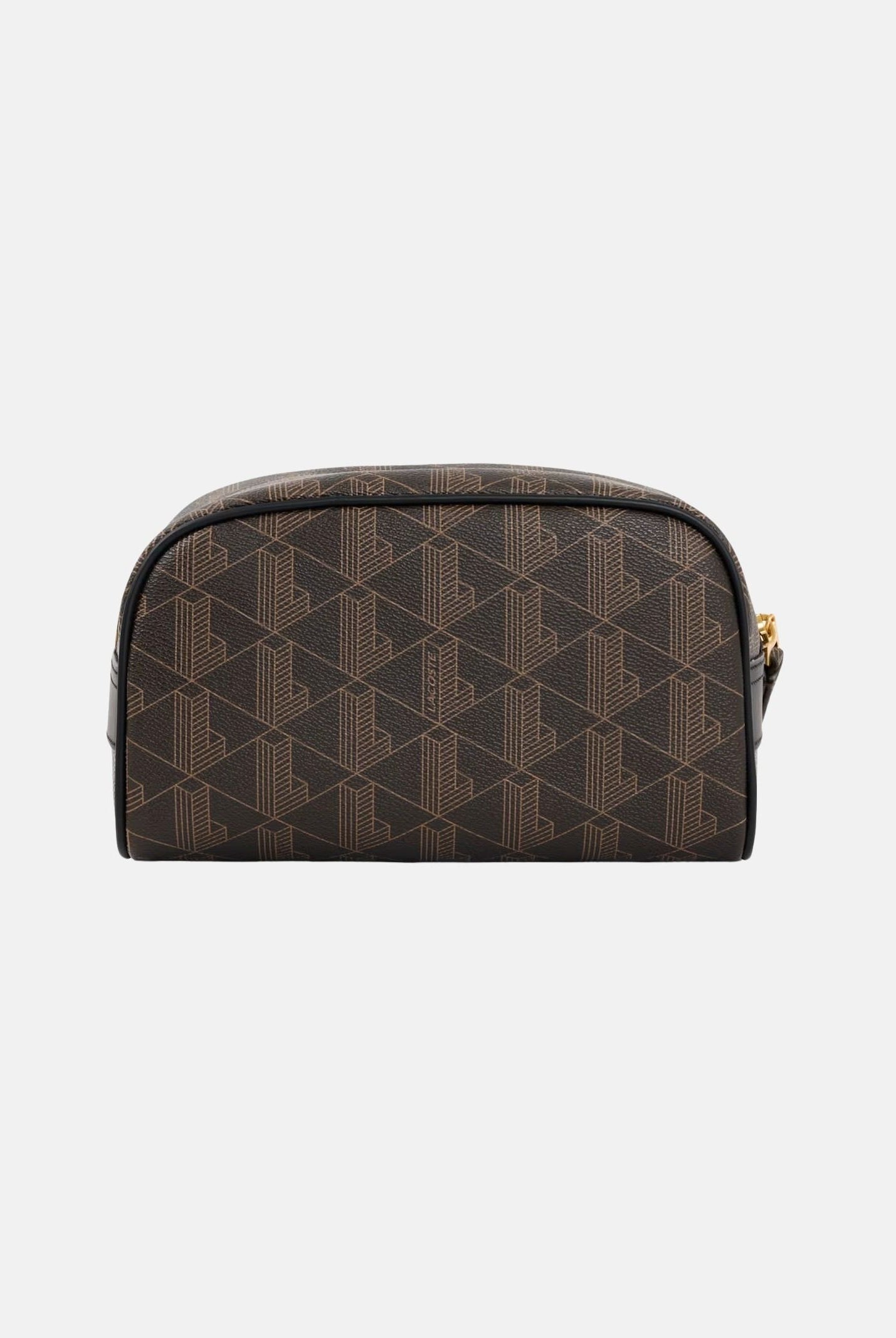 LACOSTE Pochette THE BLEND MONO SLATE marrone da uomo con stampa monogram NU5418 T93 LACOSTE