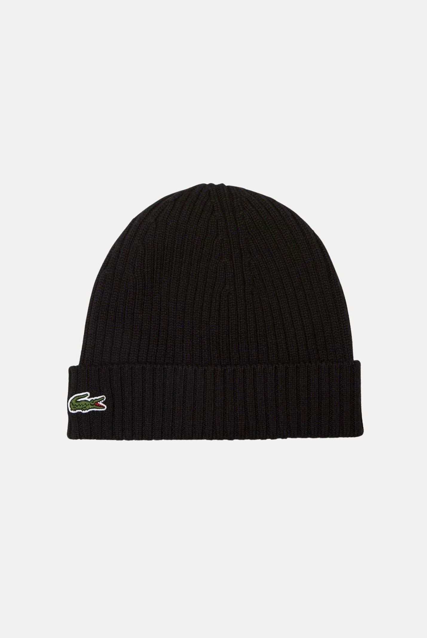 LACOSTE Berretto di lana nero per uomo e donna RB0001 031 LACOSTE
