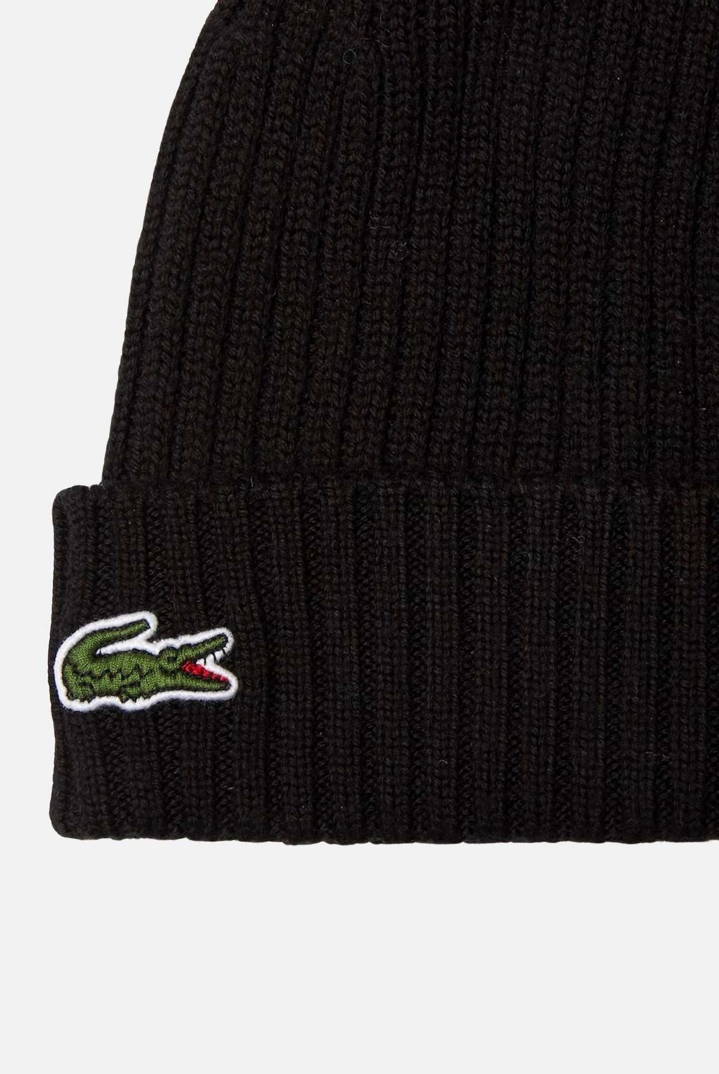 LACOSTE Berretto di lana nero per uomo e donna RB0001 031 LACOSTE