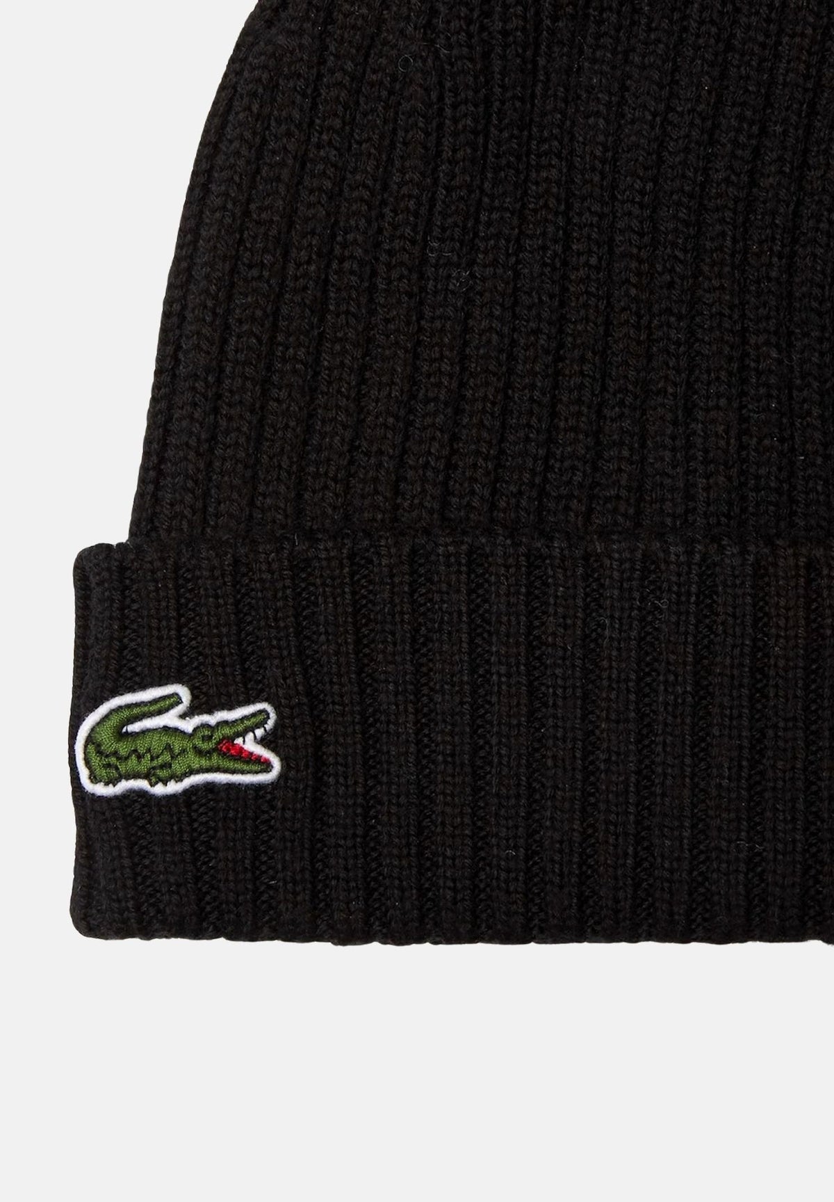 LACOSTE Berretto di lana nero per uomo e donna RB0001 031 LACOSTE