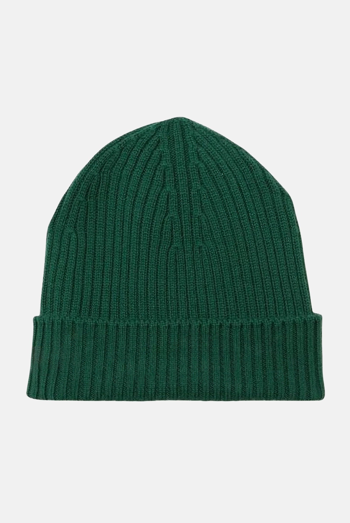 LACOSTE berretto in lana spazzolata a costine verde, colore basico verde, unisex. RB0001 132 LACOSTE