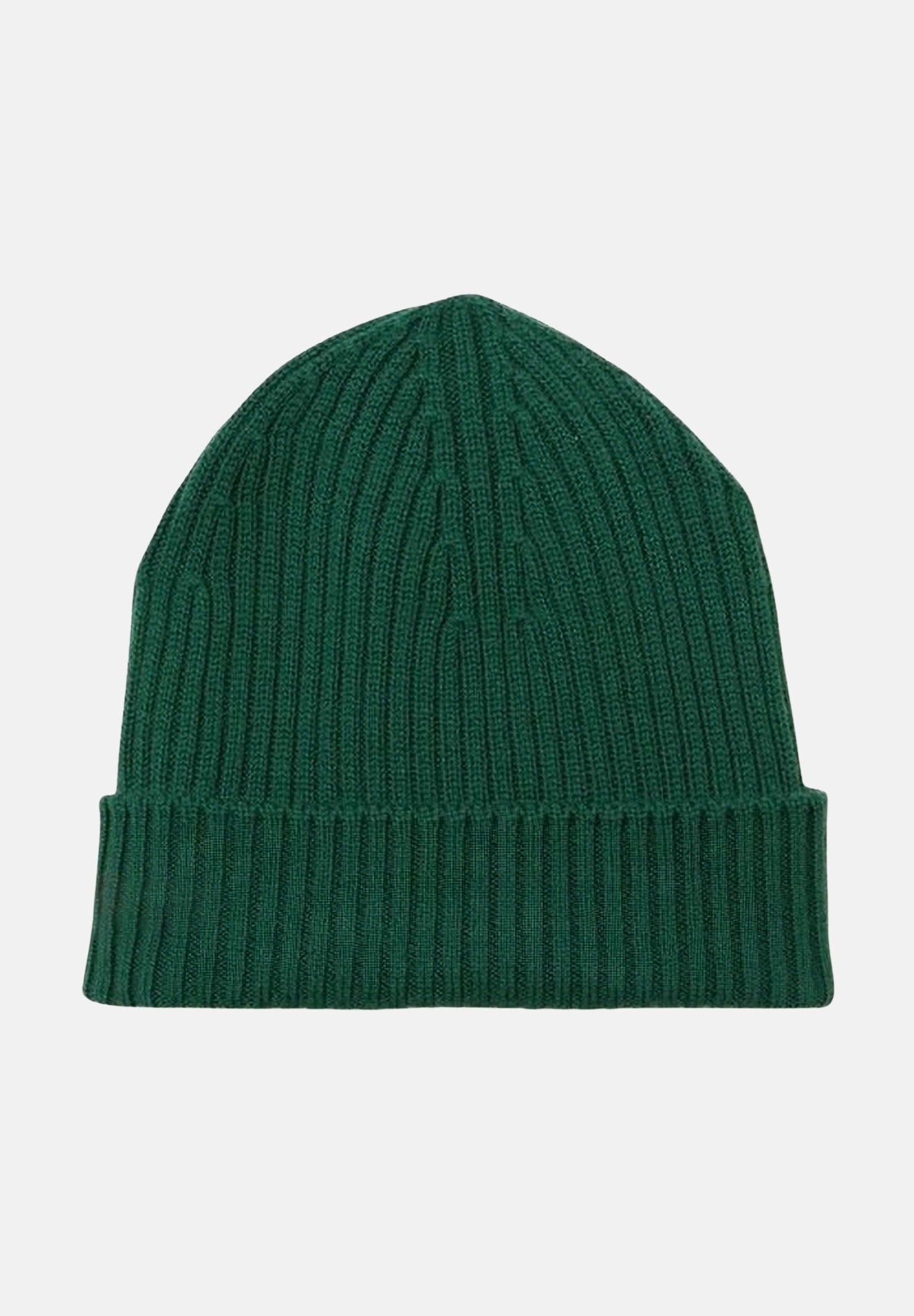 LACOSTE berretto in lana spazzolata a costine verde, colore basico verde, unisex. RB0001 132 LACOSTE