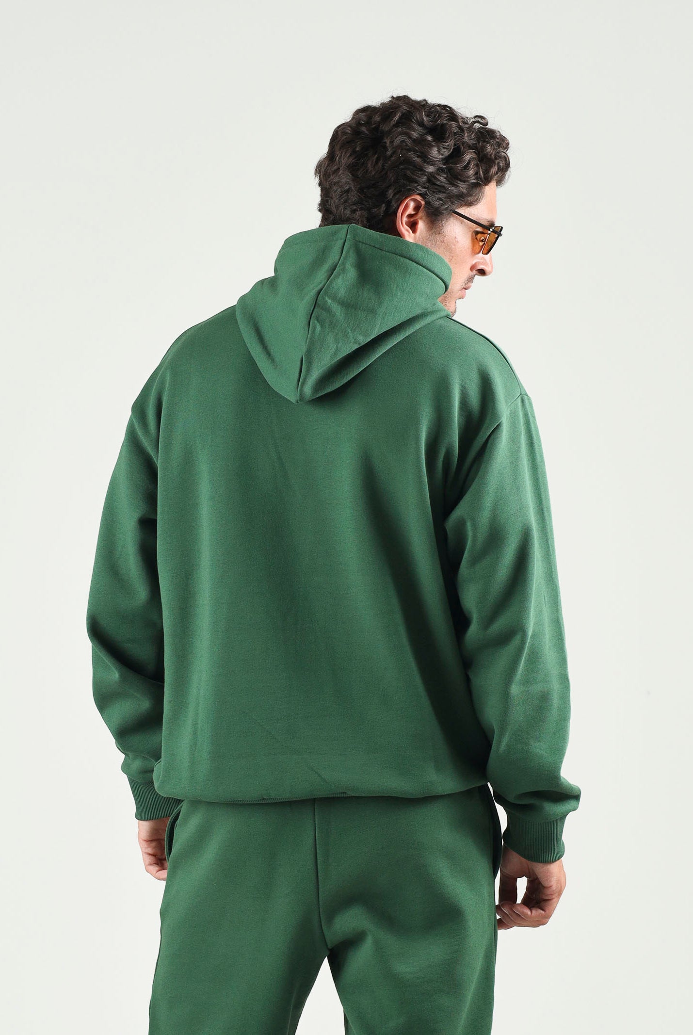 Felpa con capuccio regular fit per uomo e donna autunno inverno SH8863 132 LACOSTE