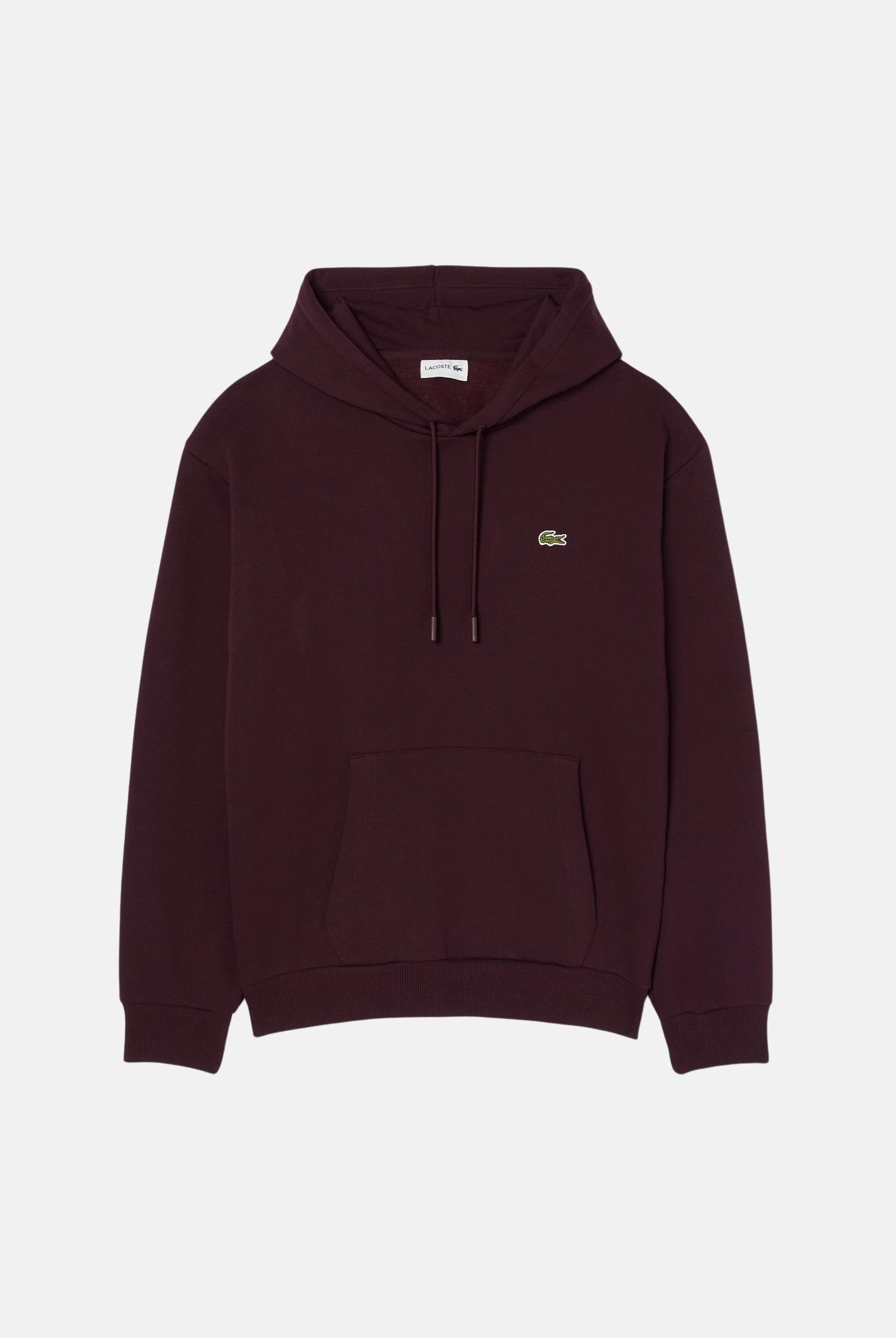 LACOSTE Felpa con cappuccio FLEECE HOODIE, brown-bruin, marrone scuro per uomo e donna SH8863 3KE LACOSTE