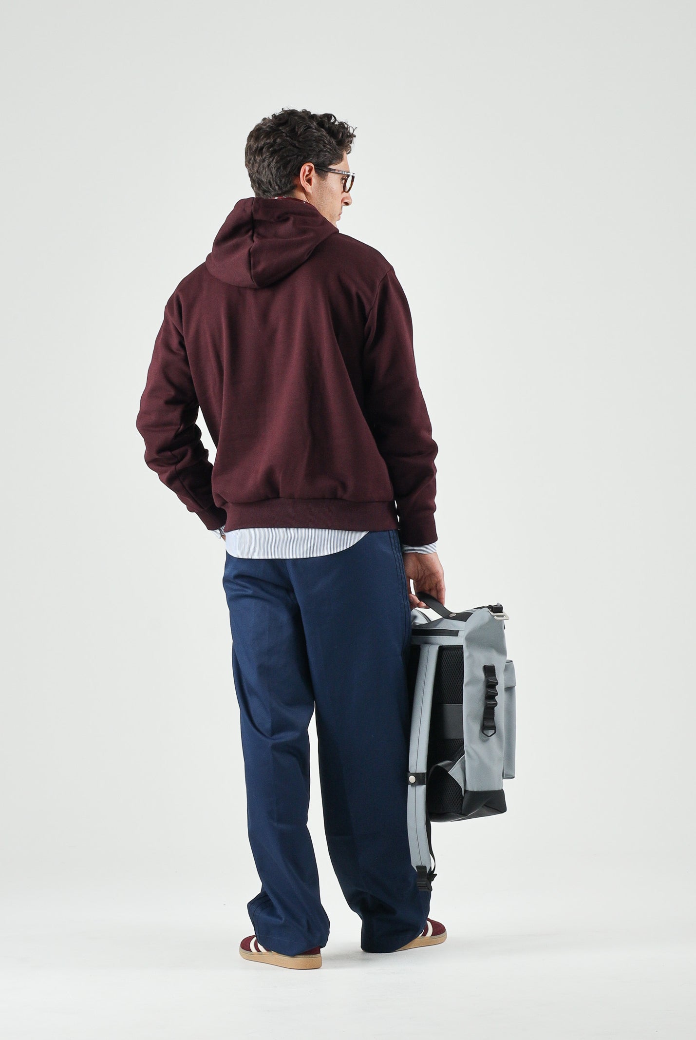 LACOSTE Felpa con cappuccio FLEECE HOODIE, brown-bruin, marrone scuro per uomo e donna SH8863 3KE LACOSTE