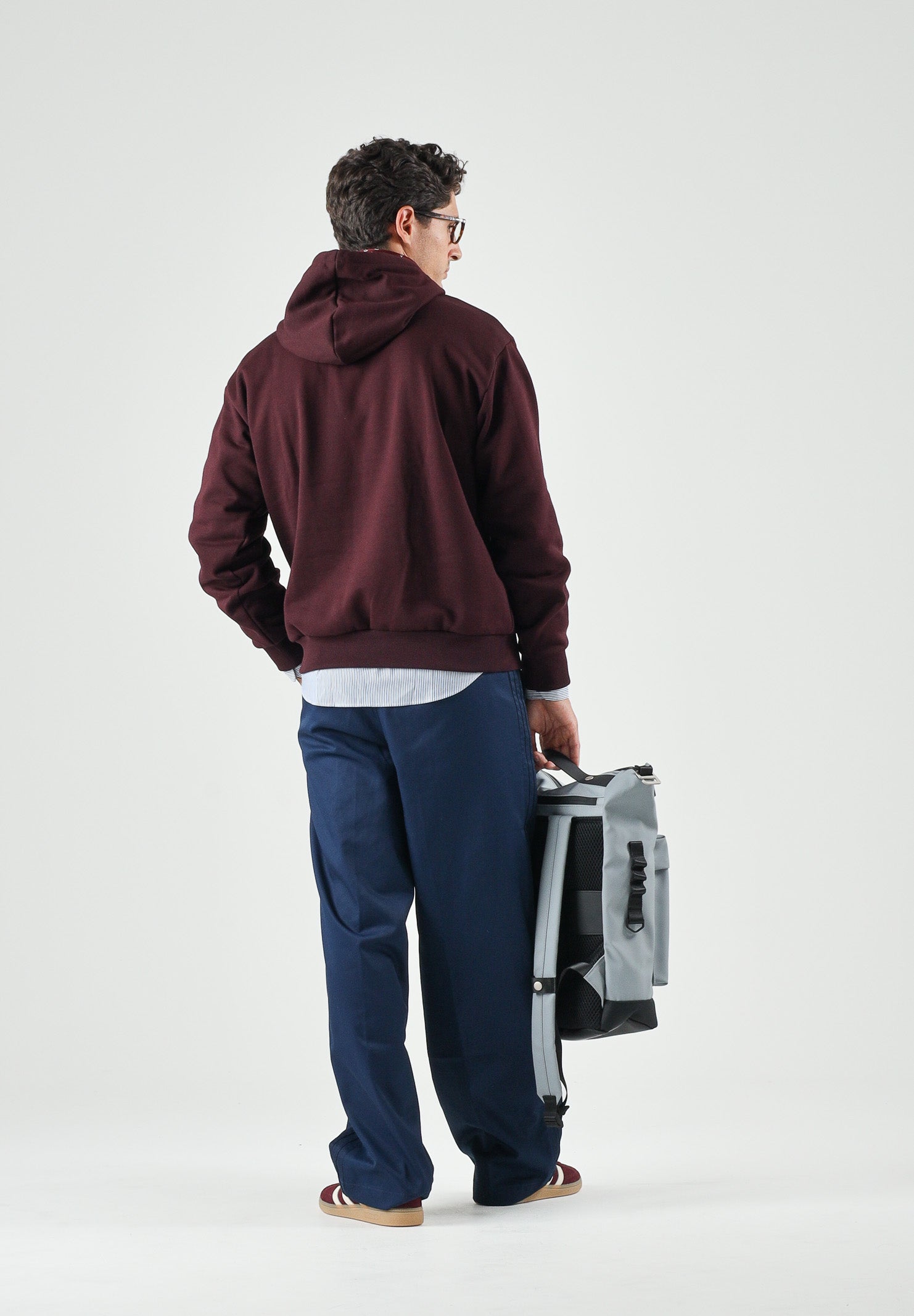 LACOSTE Felpa con cappuccio FLEECE HOODIE, brown-bruin, marrone scuro per uomo e donna SH8863 3KE LACOSTE