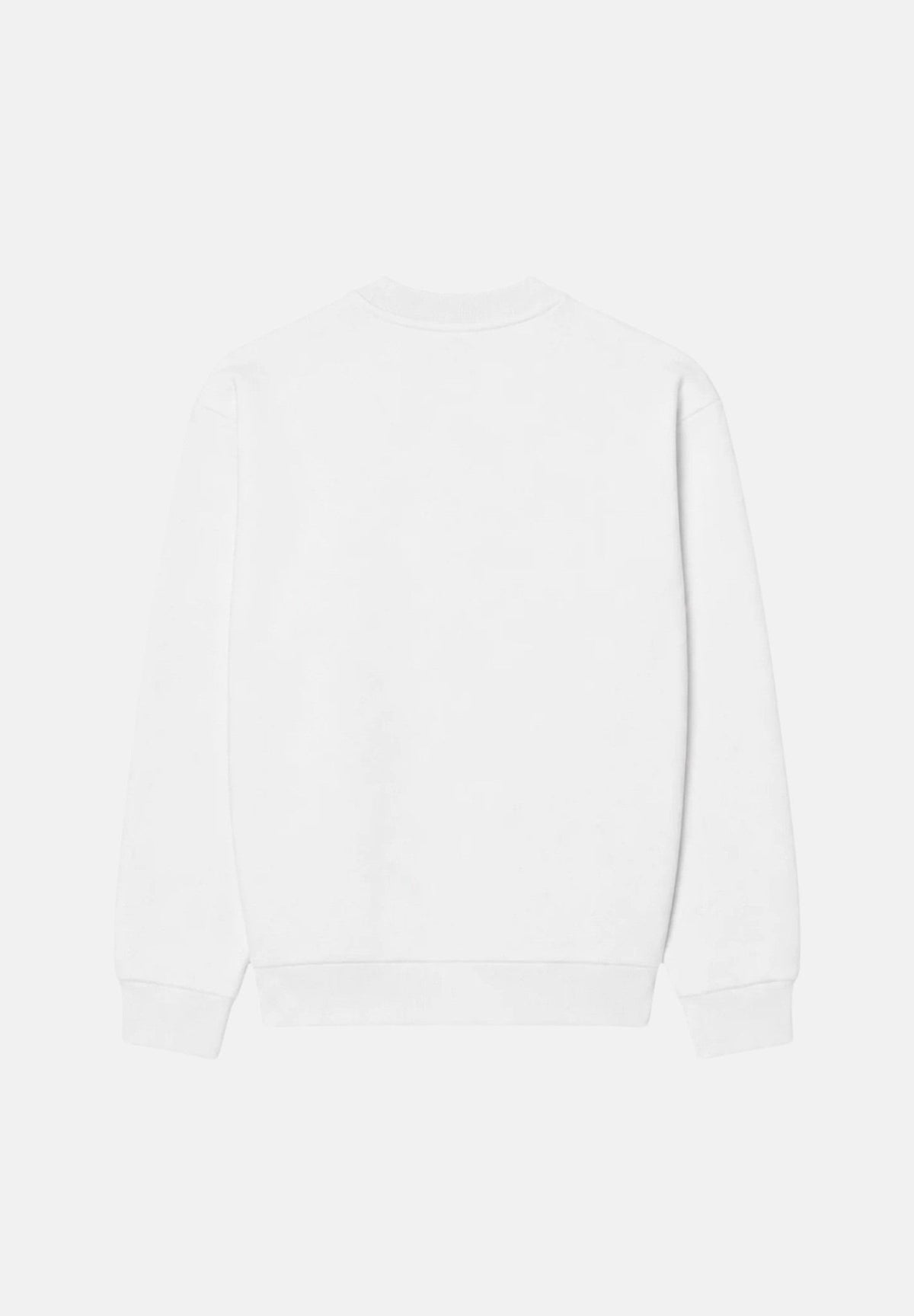 LACOSTE Felpa bianco da uomo, logo coccodrillo iconico ricamato SH8868 70V LACOSTE