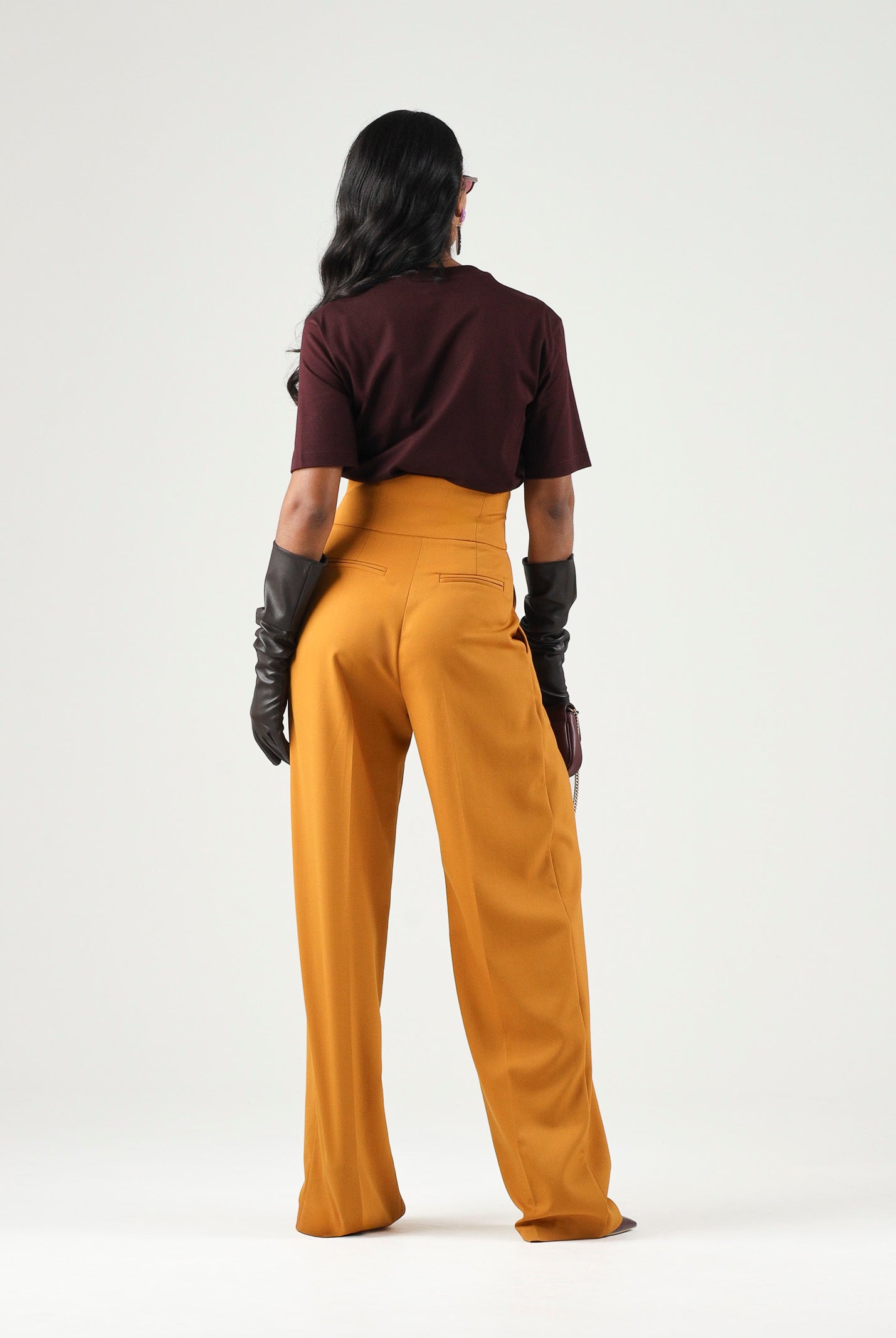 LACOSTE T-shirt manica corta, Chestnut Brown/marrone scuro per uomo e donna TF7215 3KE LACOSTE