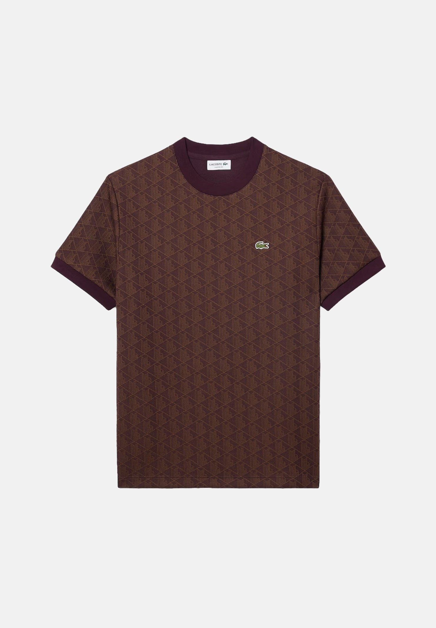 T-shirt manica corta regular fit autunno inverno TH1197 WD9 LACOSTE