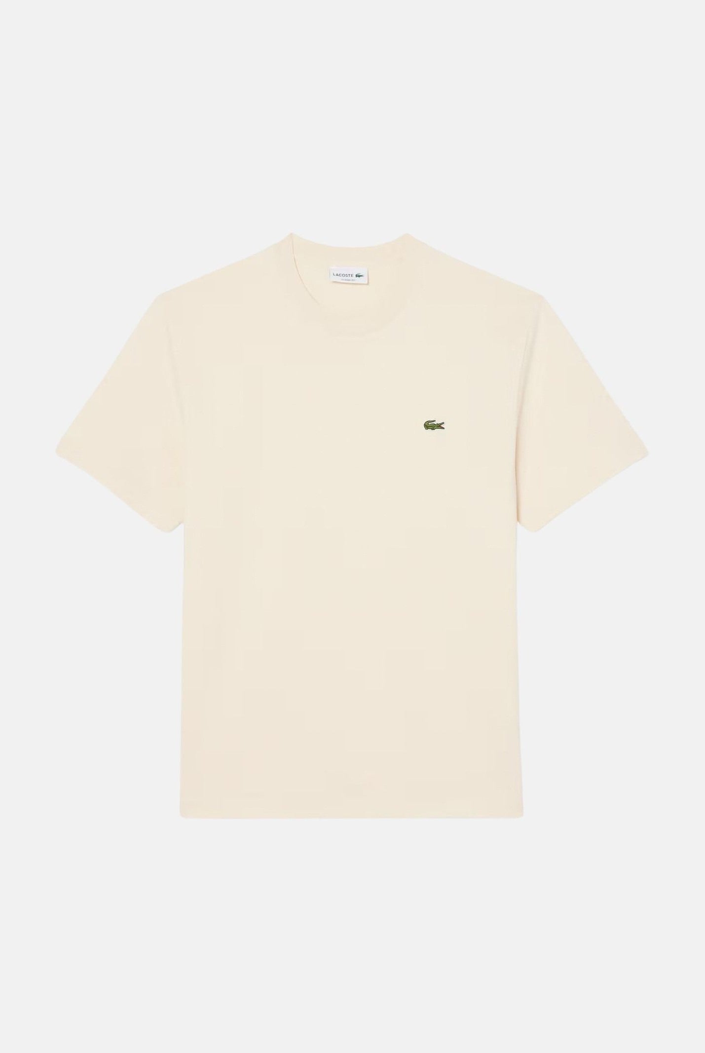 LACOSTE T-shirt a manica corta beige per uomo e donna con logo TH7318 056 LACOSTE