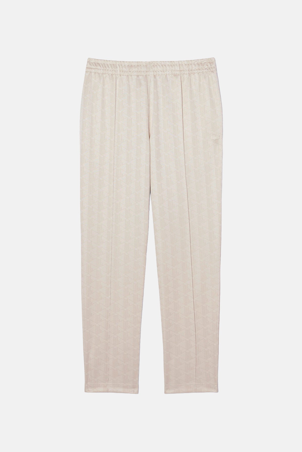 LACOSTE Pantaloni CASUAL TROUSERS panna per uomo con elastico in vita e tasche a filetto. XH0197 8LX LACOSTE