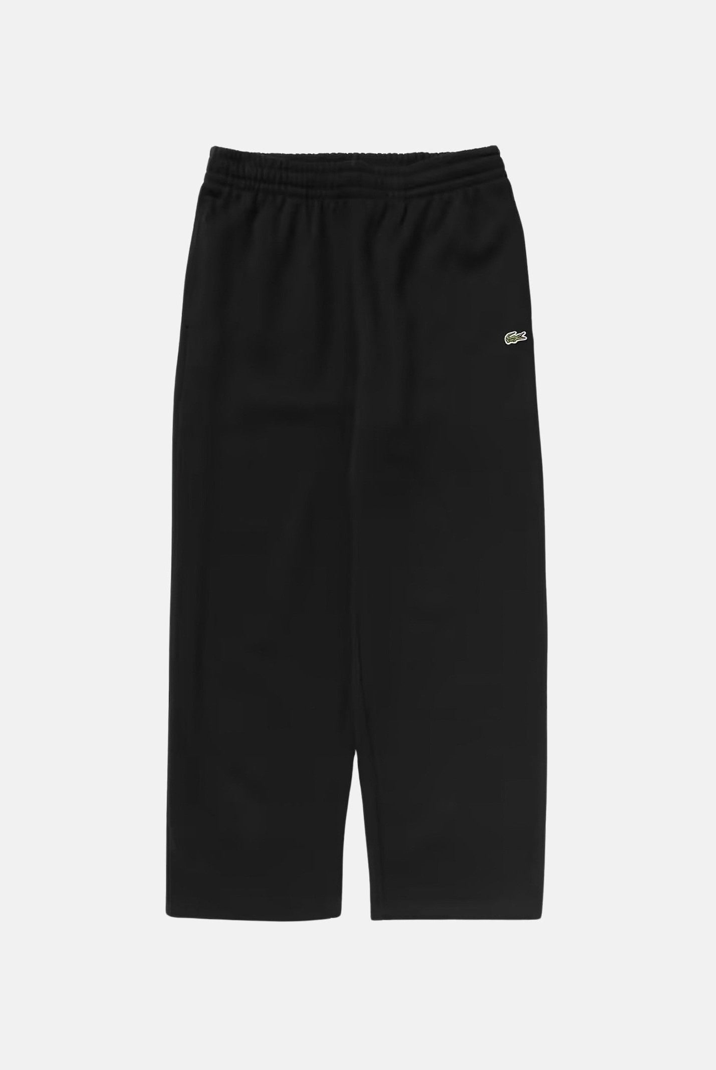 LACOSTE Pantaloni sportivi neri da uomo e donna con coccodrillo ricamato. XH8867 031 LACOSTE