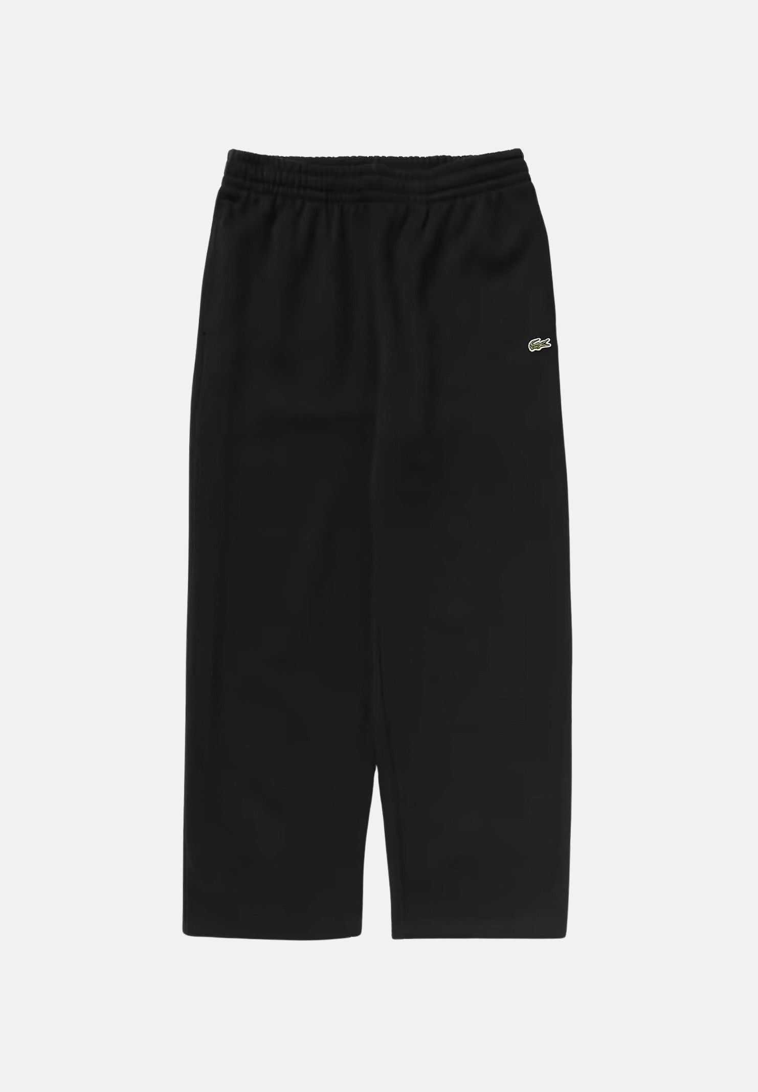 LACOSTE Pantaloni sportivi neri da uomo e donna con coccodrillo ricamato. XH8867 031 LACOSTE