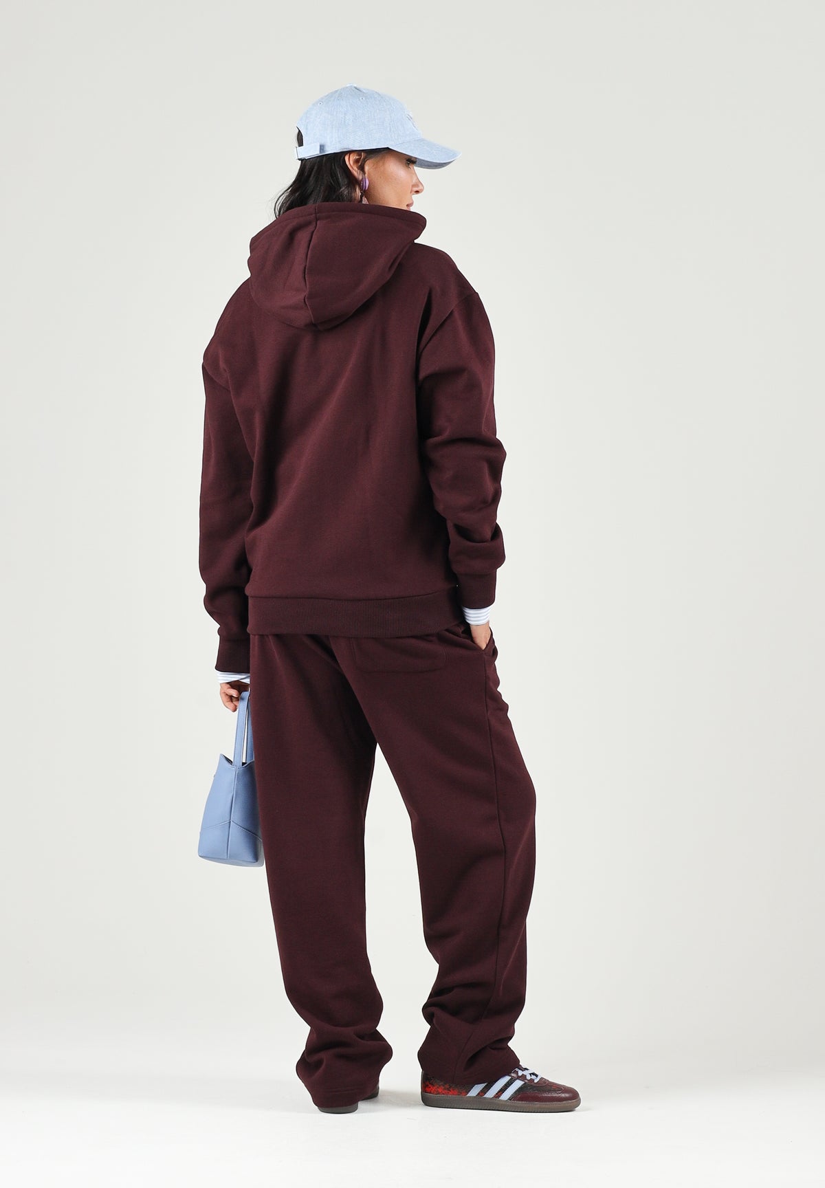 LACOSTE Pantaloni sportivi bordeaux per uomo e donna con logo ricamato. XH8867 3KE LACOSTE