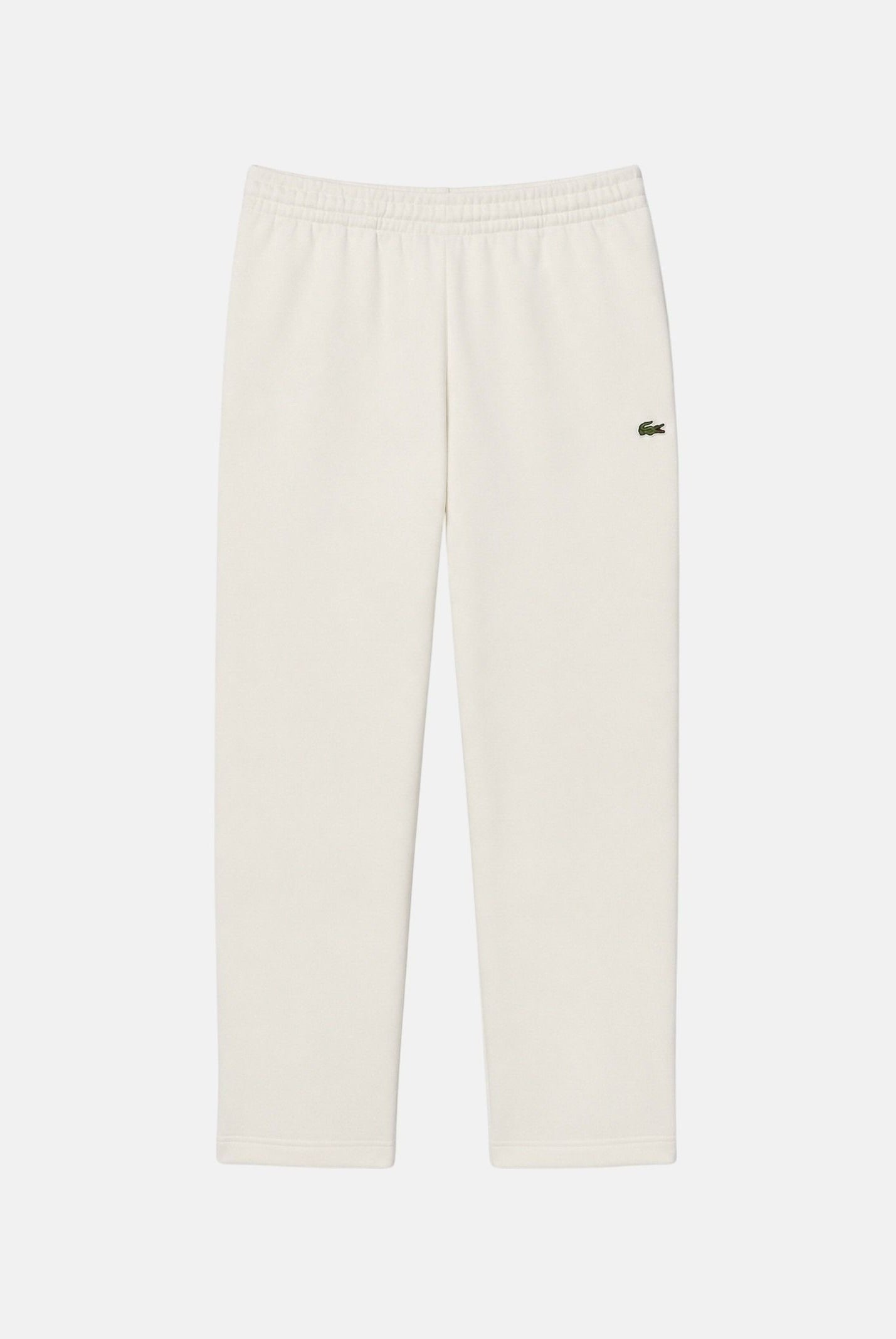 LACOSTE Pantaloni bianchi sportivi per uomo e donna con coccodrillo ricamato XH8867 70V LACOSTE