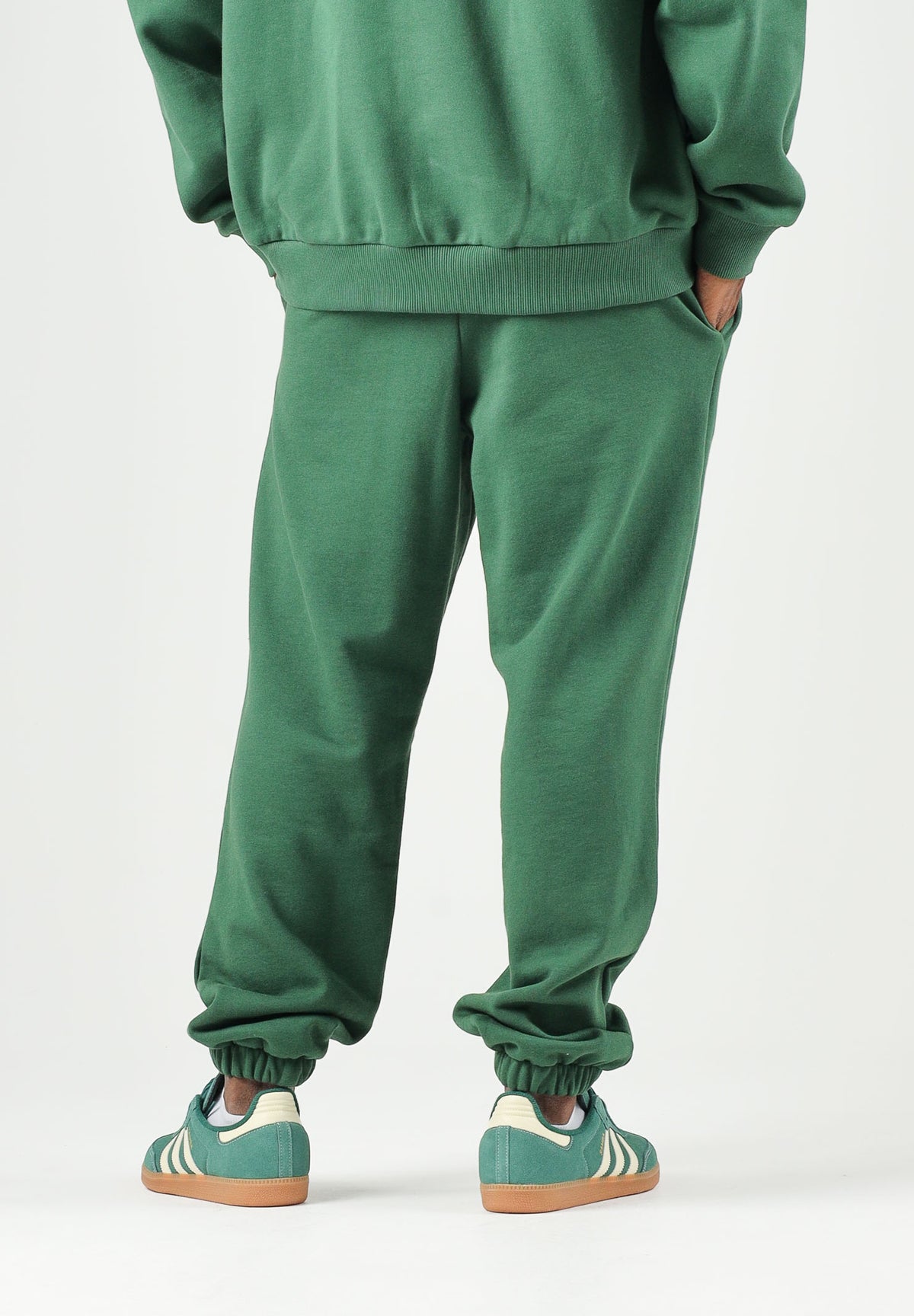 LACOSTE Pantaloni verdi per uomo e donna con vita elasticizzata e logo iconico XH9207 132 LACOSTE