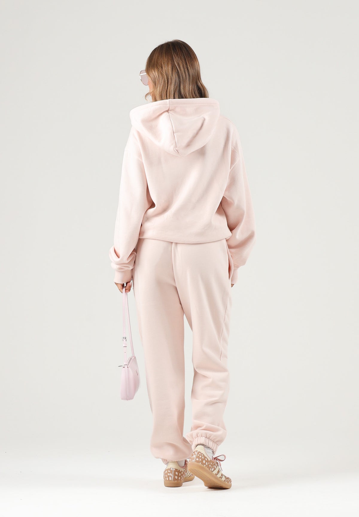 LACOSTE Pantaloni sportivi rosa per uomo e donna, con logo ricamato XH9207 N6I LACOSTE