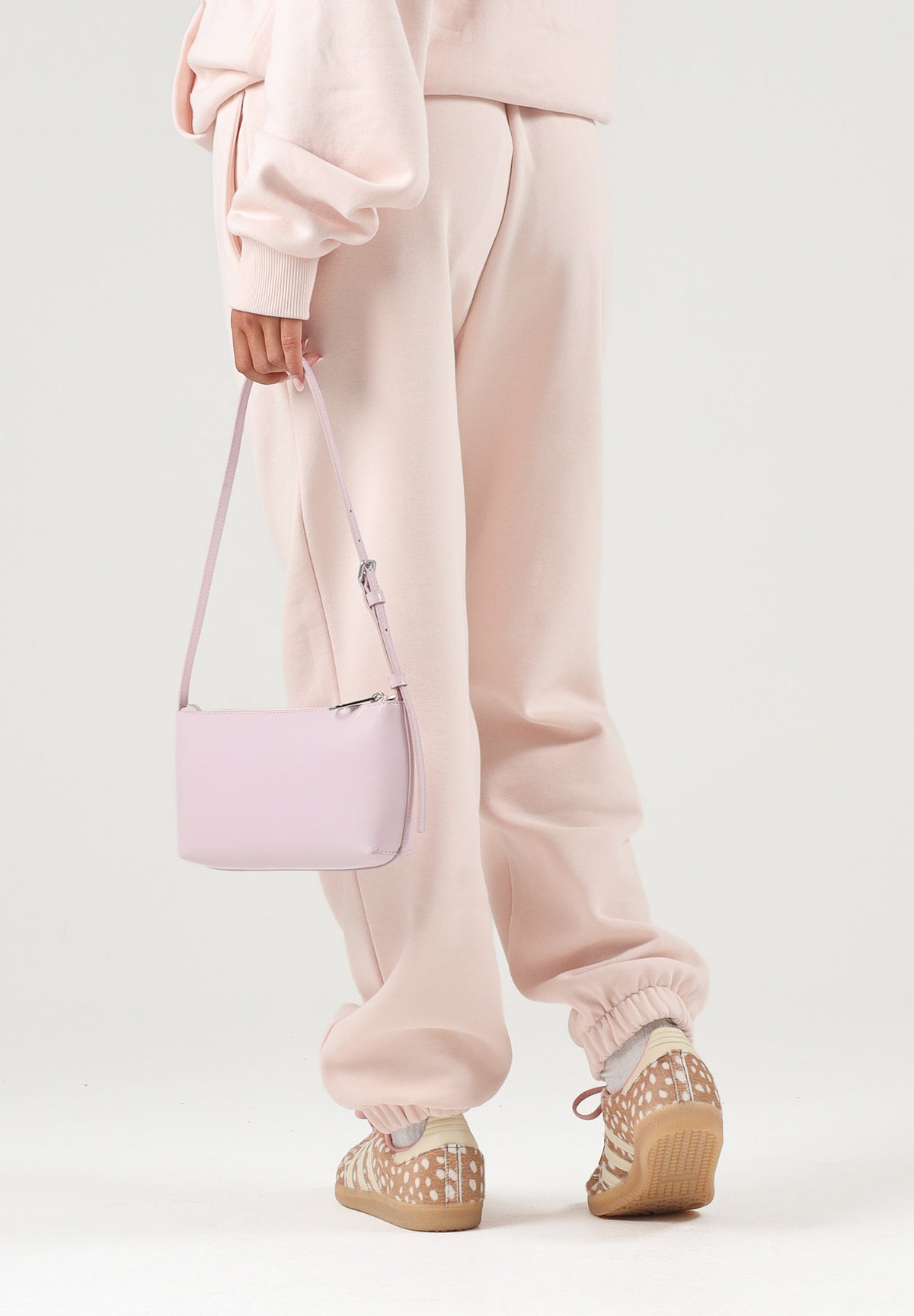 LACOSTE Pantaloni sportivi rosa per uomo e donna, con logo ricamato XH9207 N6I LACOSTE