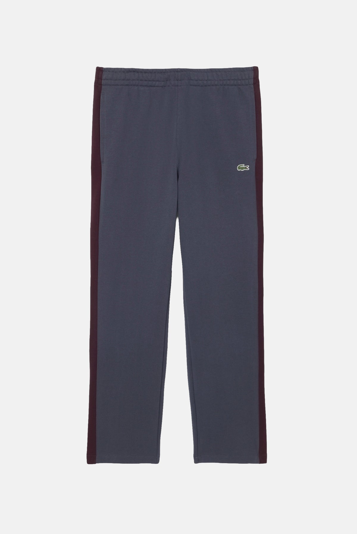 LACOSTE Pantaloni CLASSIC TRACK PANTS grigio per uomo con coulisse e tasche laterali. XH9800 WMK LACOSTE