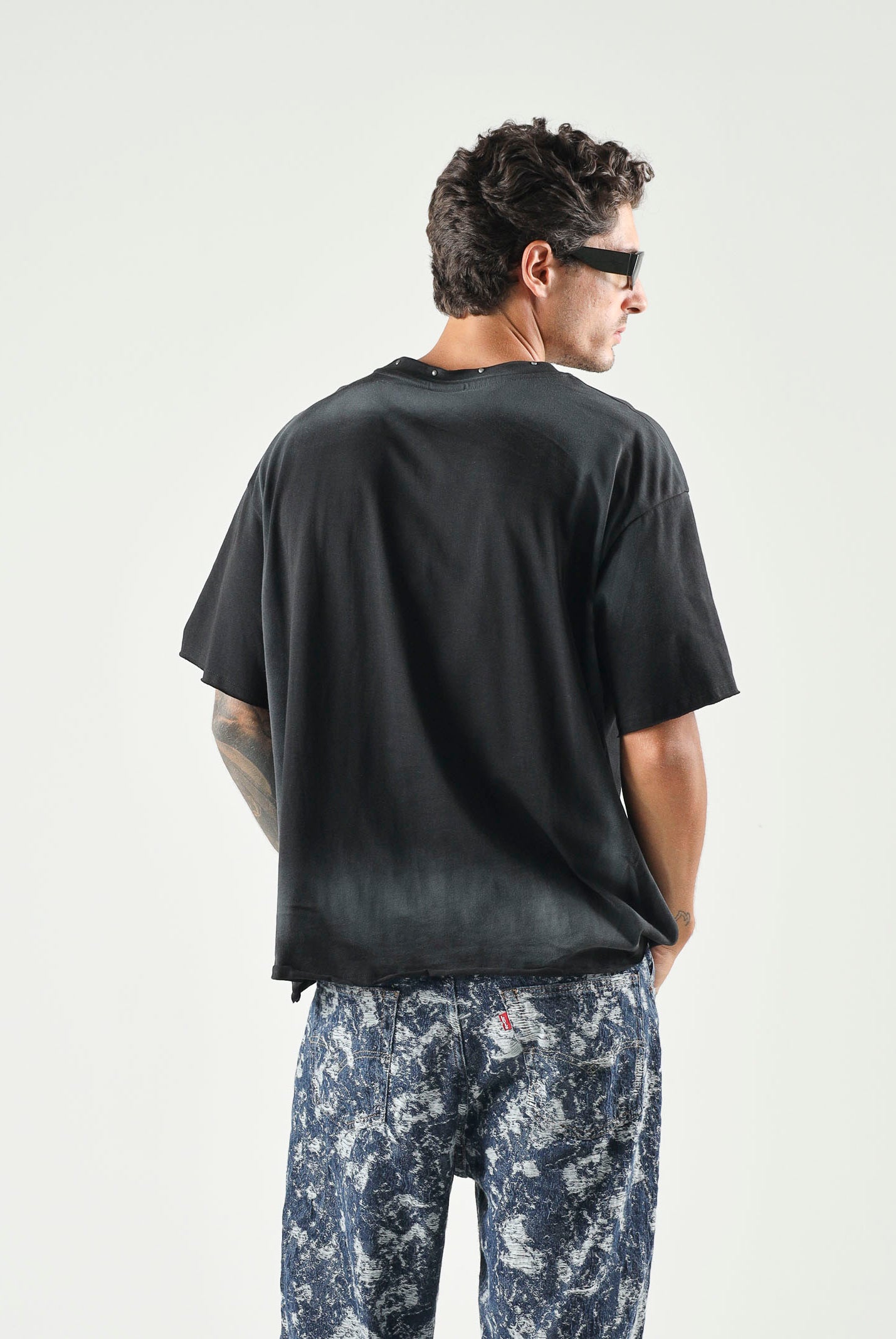 LES ARTISTS T-shirt LES ARTISTS CHAIN per uomo e donna con stampa grafica 27SSLATS1123 121 LES ARTISTS