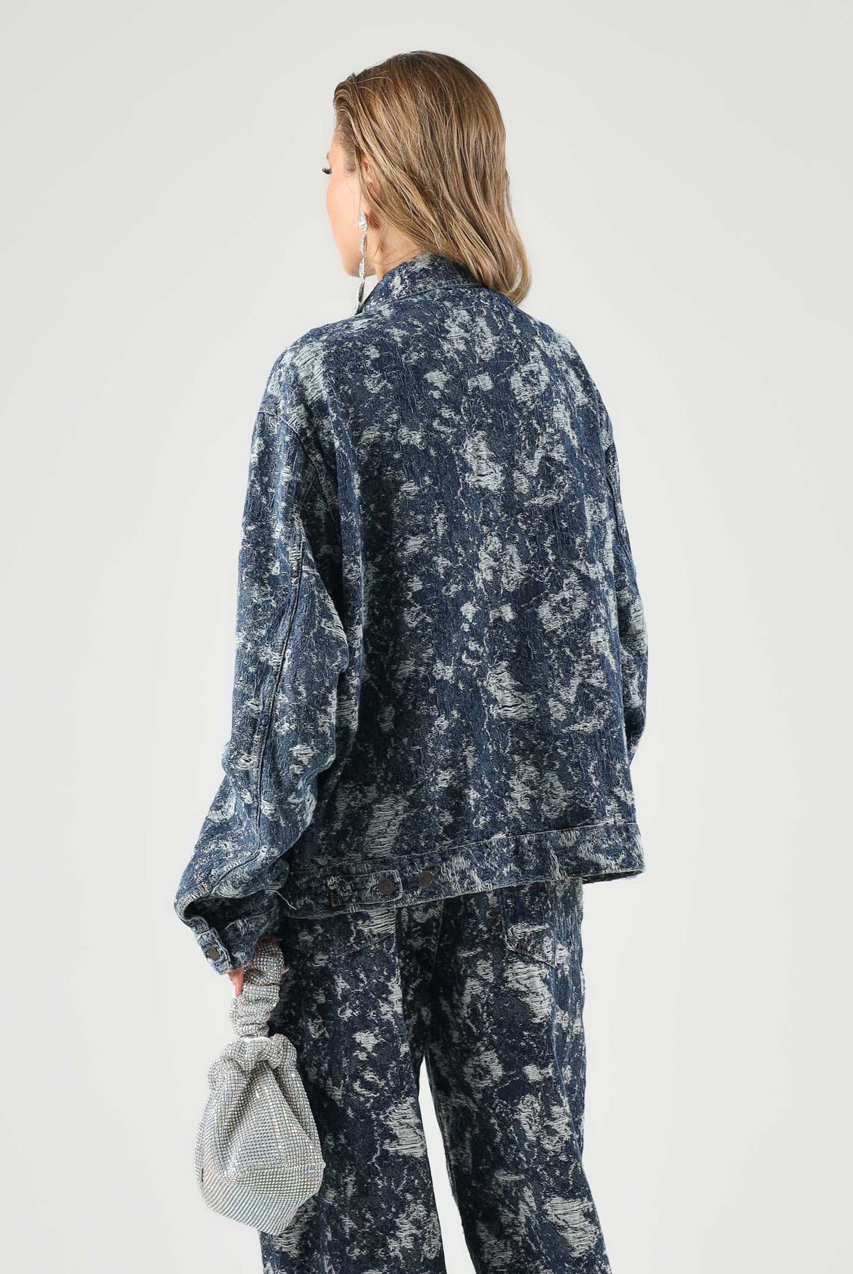 LEVI'S® Giubbotto di jeans med Indigo-blu chiaro per uomo e donna con tasche sul petto e chiusura frontale 0010P-0020 . LEVI'S®