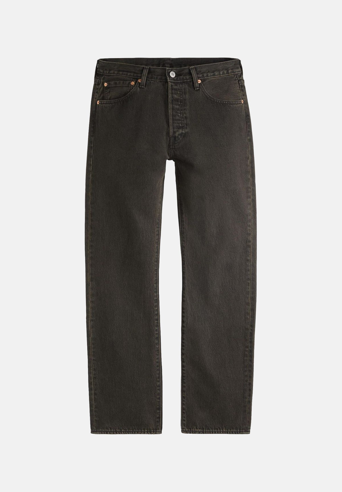 LEVI'S Jeans 501 ORIGINAL FIT marrone per uomo con iconico taglio dritto e chiusura classica a bottoni. 00501-3900 . LEVI'S®