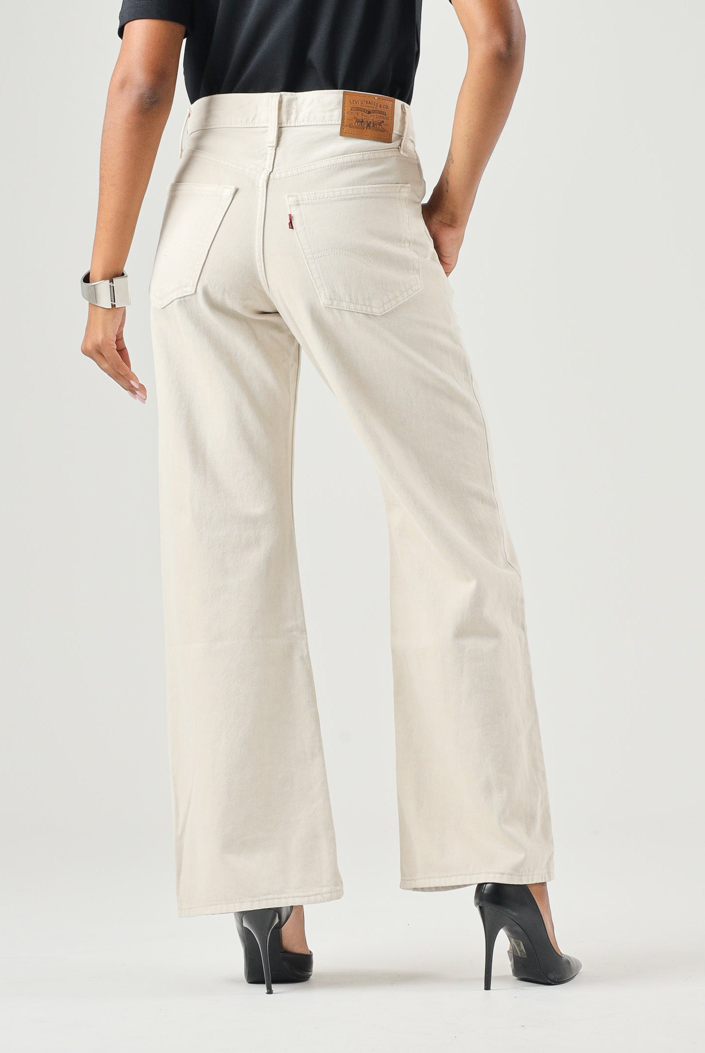 LEVI'S Jeans LOOSE BOOTt Jeans neutral bianco, colore basico bianco, donna. 005DO-0032 . LEVI'S®