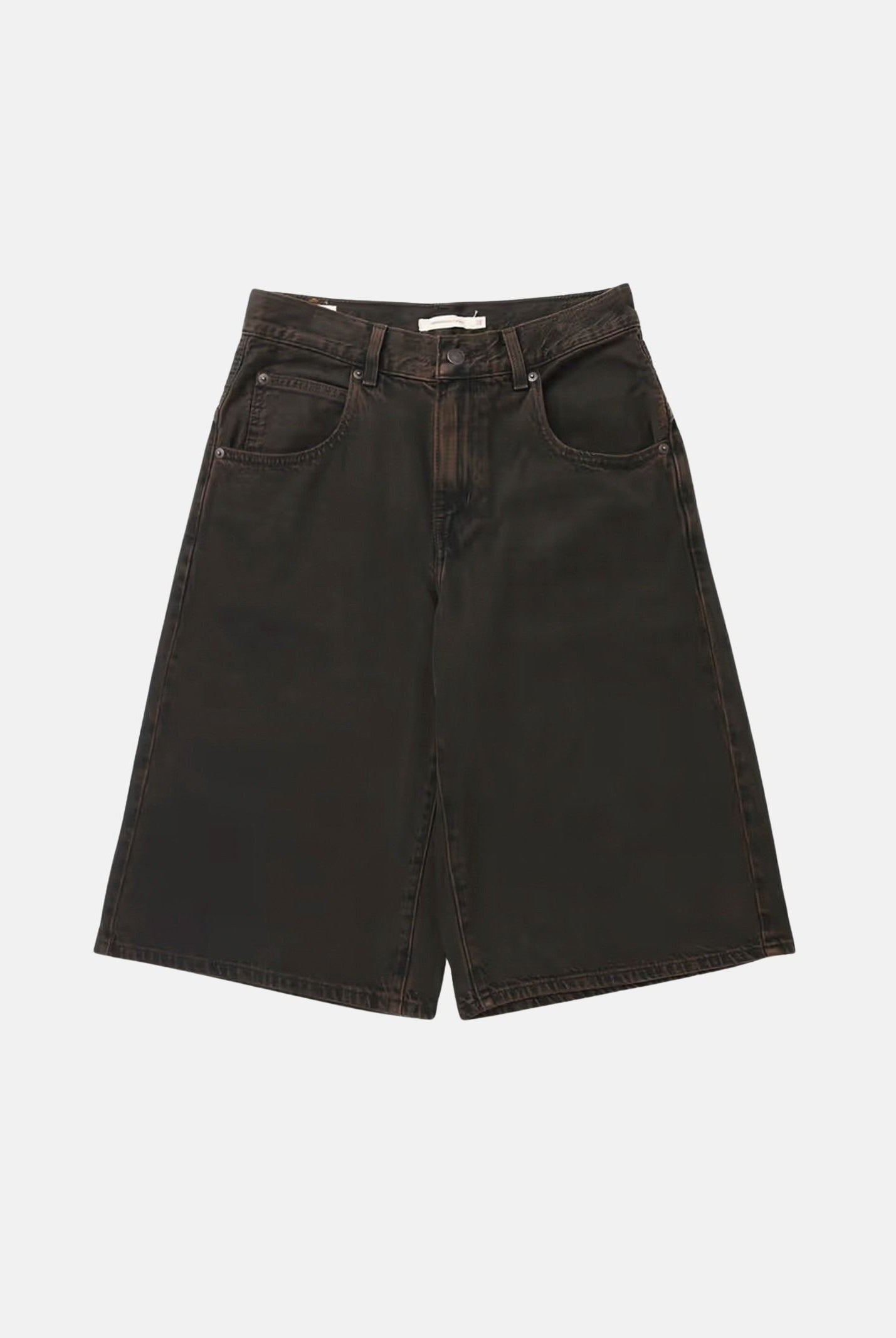 LEVI'S® Shorts SUPER BAGGY JORTS marrone da donna con lavaggio sfumato 005DT-0011 . LEVI'S®