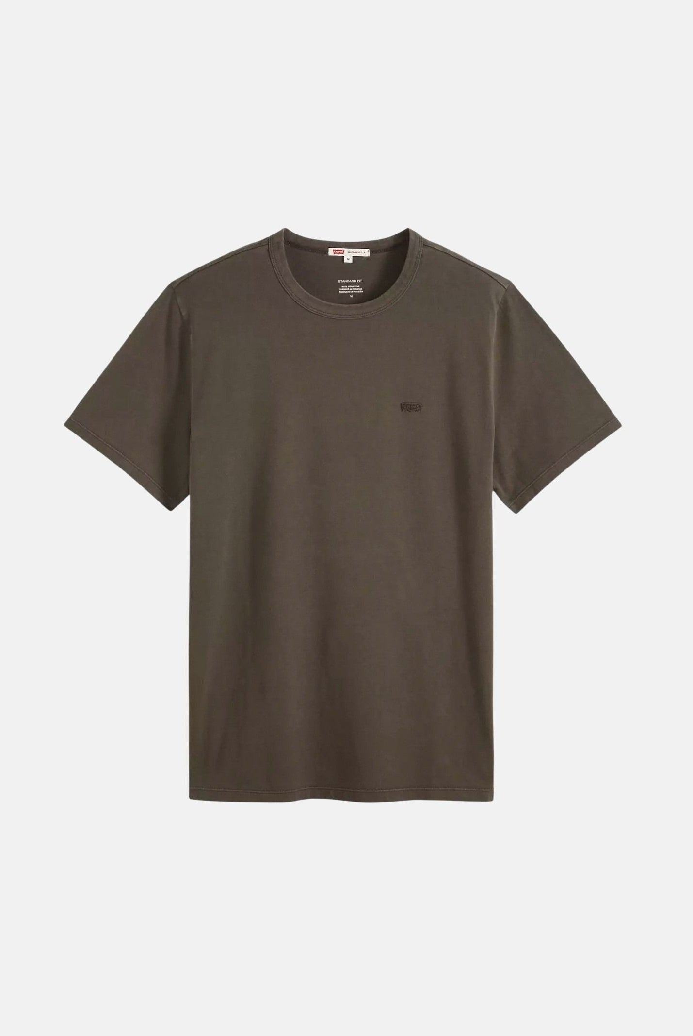 LEVI'S T-shirt ORIGINAL TEE Brown marrone per uomo e donna con piccolo logo Levi's sul petto. 005GX-0021 . LEVI'S®
