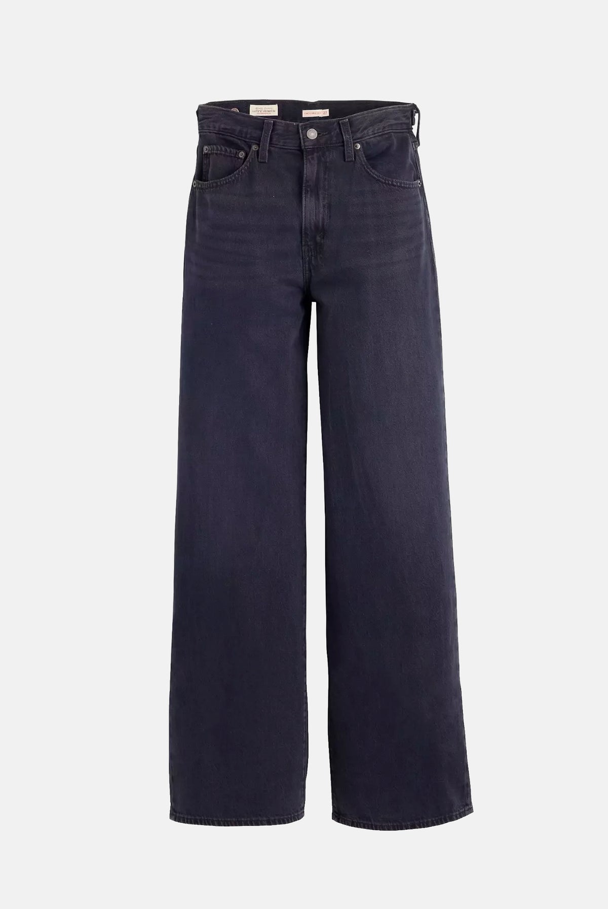 LEVI'S® Jeans XL STRAIGHT DENIM PANTS med indigo per donna con vita media e gamba ampia 0073B-0000 . LEVI'S®